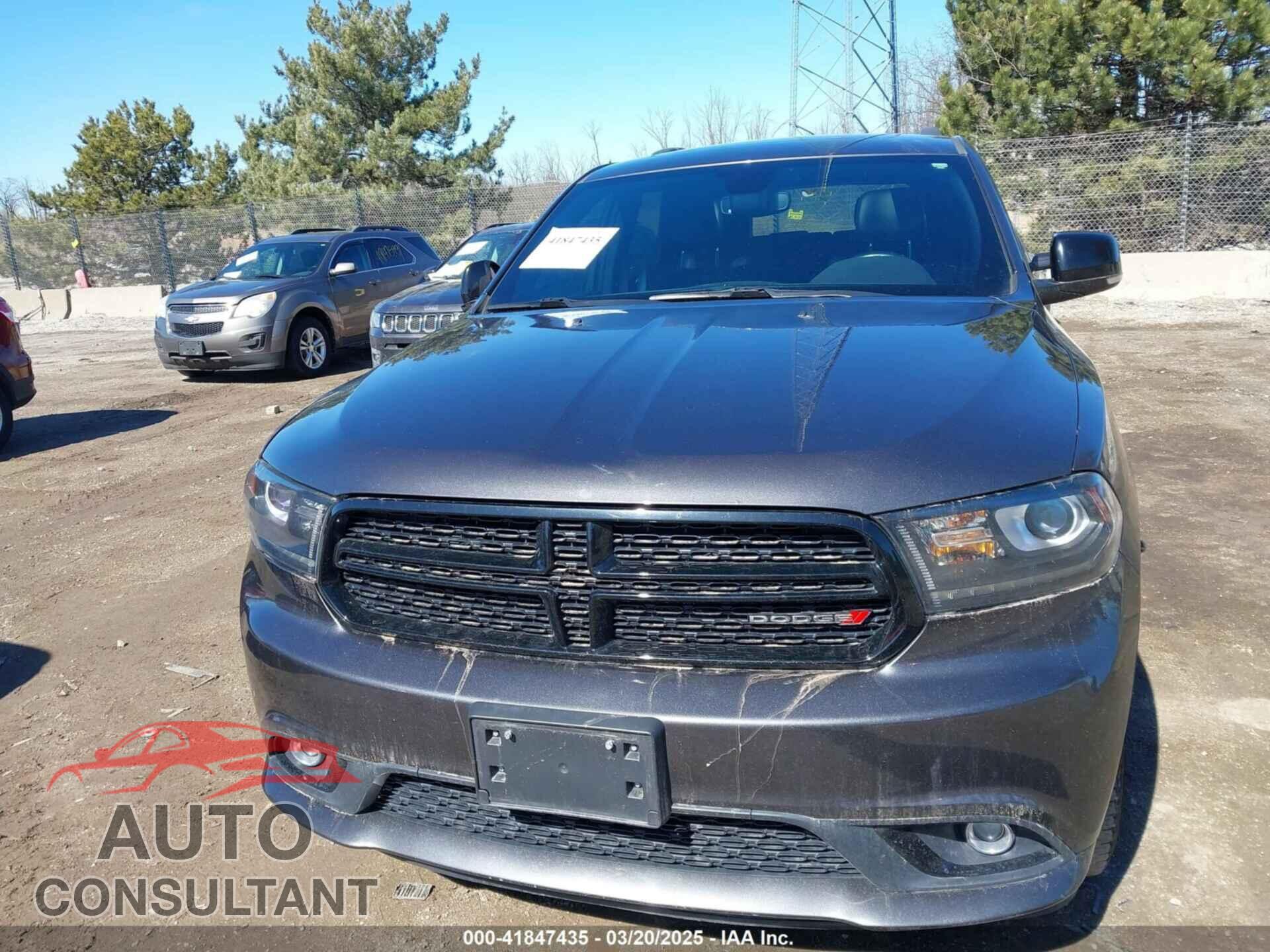 DODGE DURANGO 2018 - 1C4RDJDG9JC393473