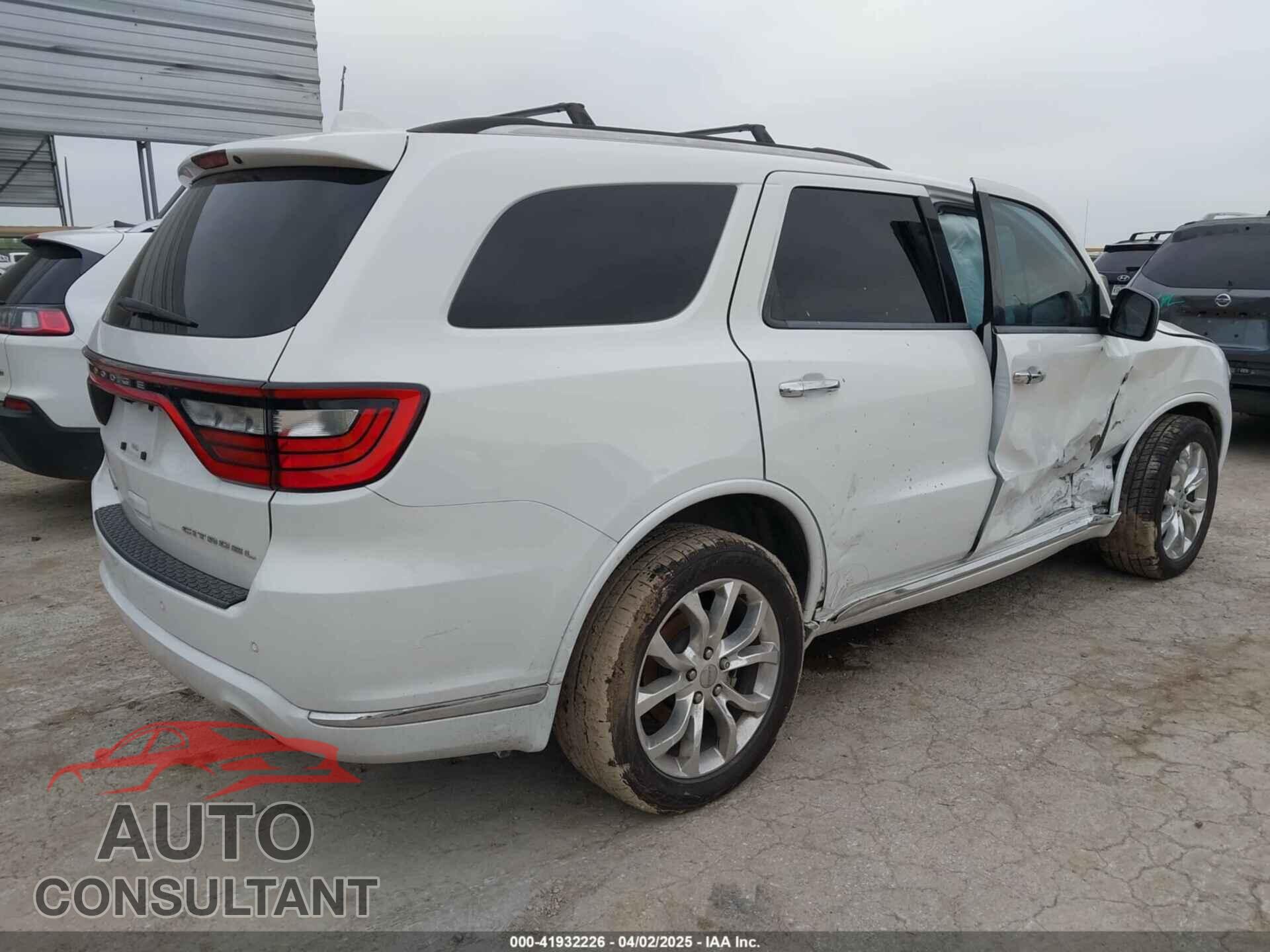 DODGE DURANGO 2017 - 1C4RDJEG1HC611706