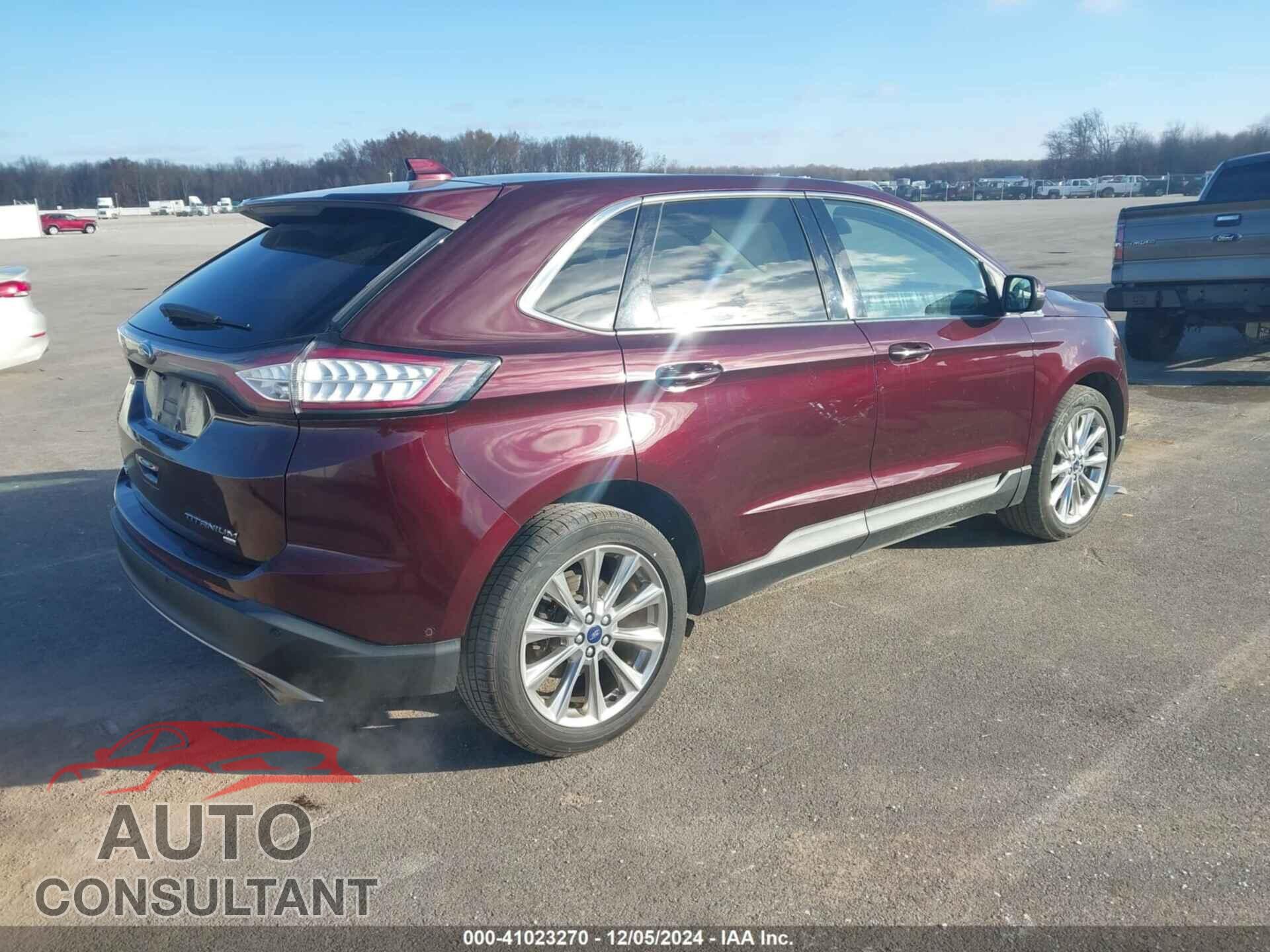 FORD EDGE 2017 - 2FMPK4K87HBC61229