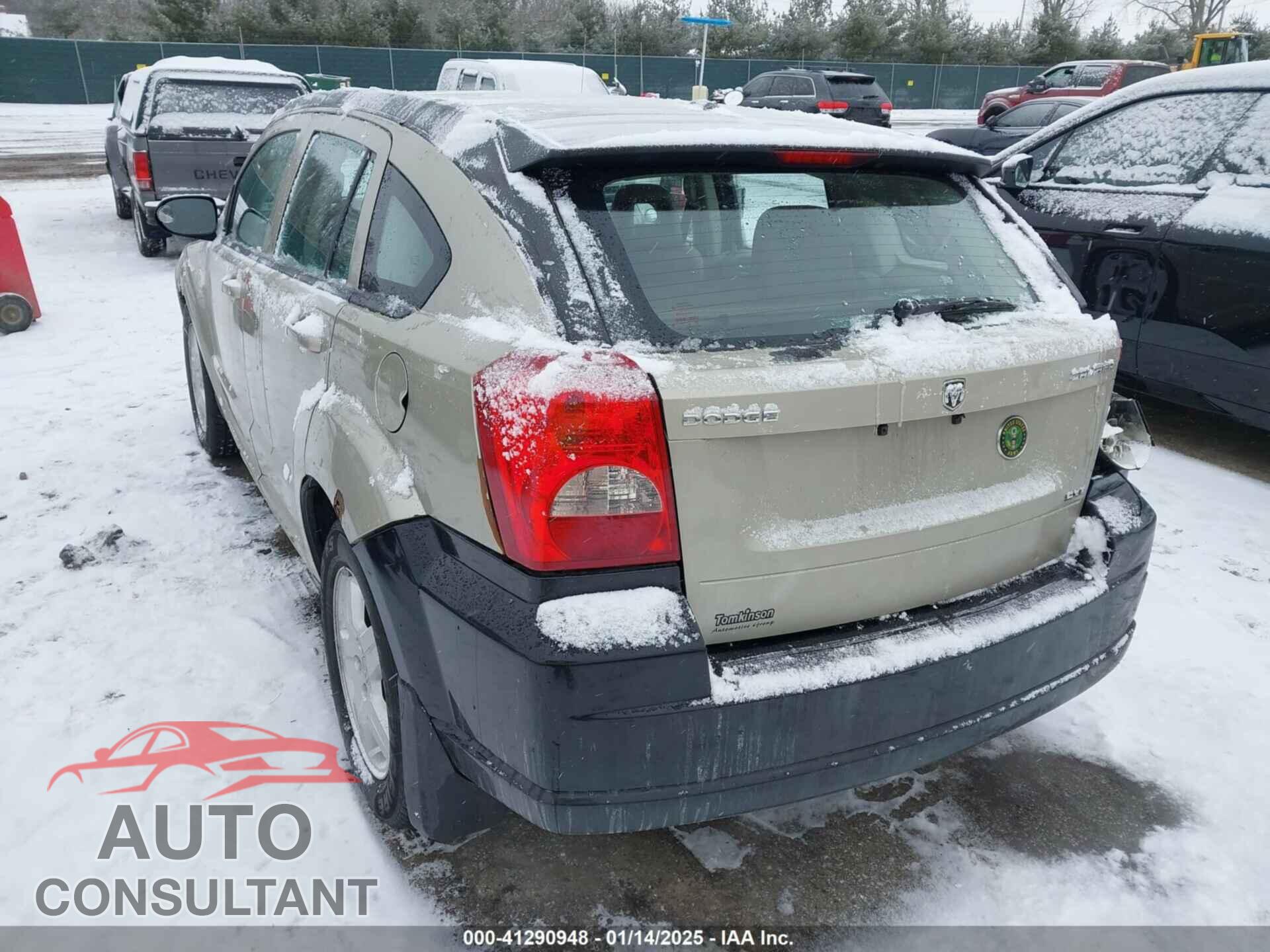 DODGE CALIBER 2009 - 1B3HB48A09D198412