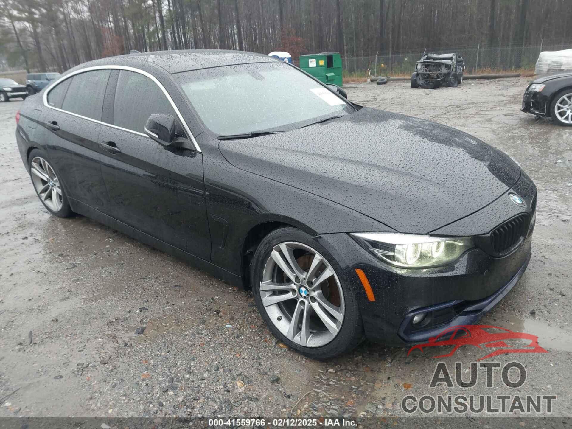BMW 430I GRAN COUPE 2019 - WBA4J1C55KBM16738