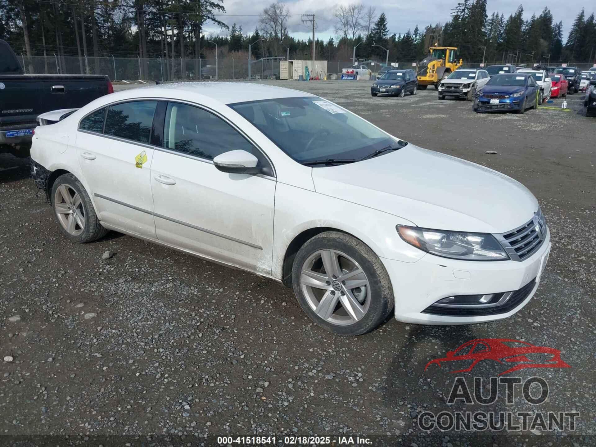 VOLKSWAGEN CC 2016 - WVWBP7AN2GE500522