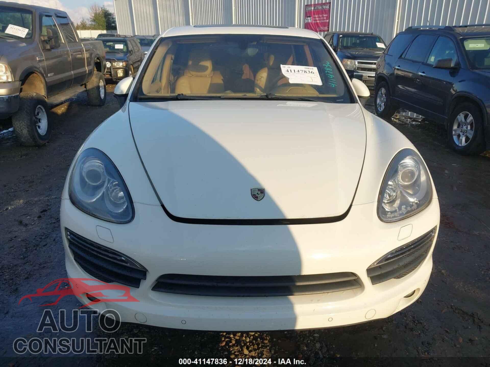 PORSCHE CAYENNE 2012 - WP1AB2A28CLA41245