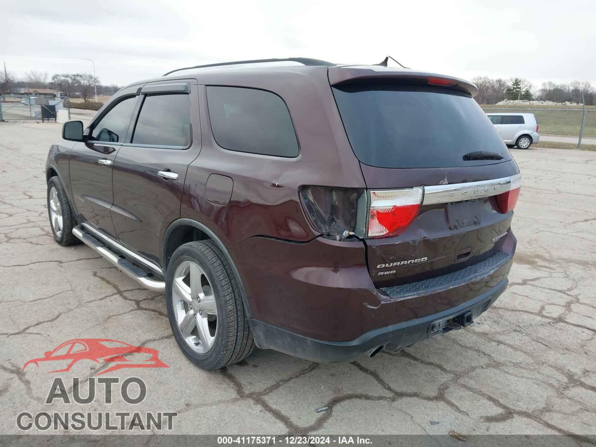 DODGE DURANGO 2012 - 1C4SDJET2CC147719