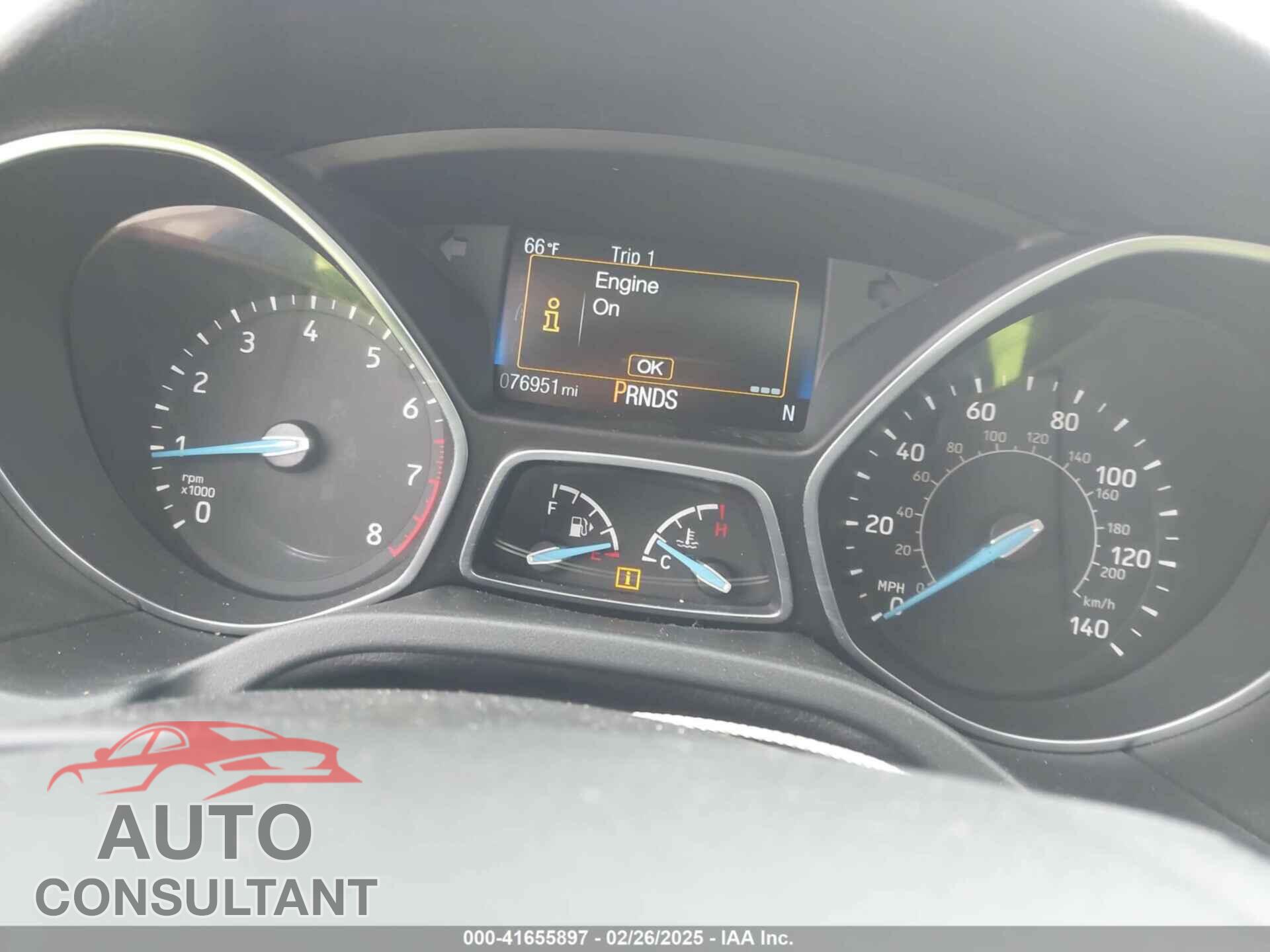 FORD FOCUS 2017 - 1FADP3M28HL295732