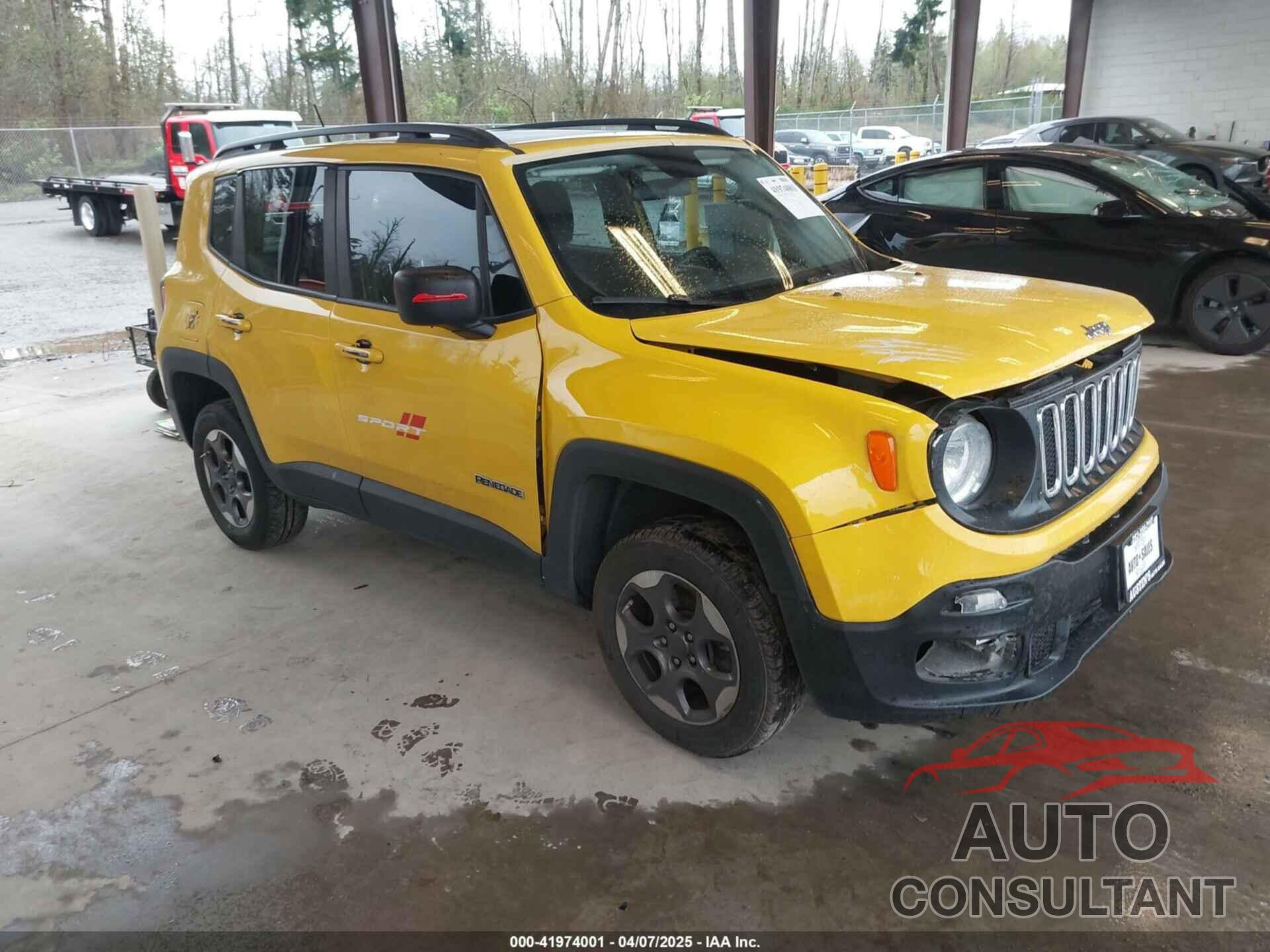 JEEP RENEGADE 2017 - ZACCJBAB2HPF30093