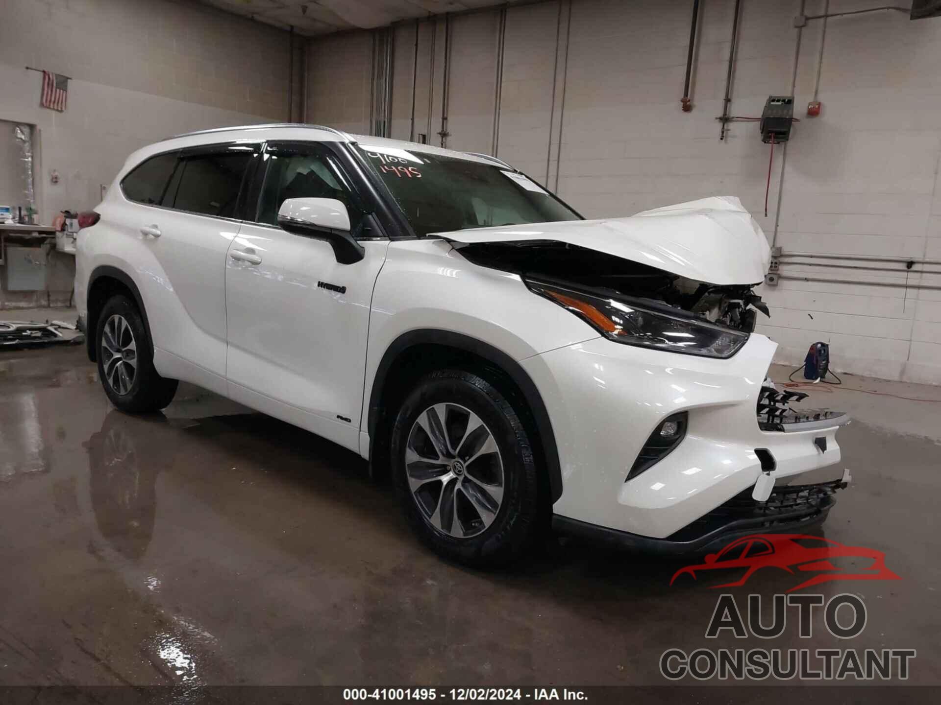 TOYOTA HIGHLANDER 2021 - 5TDGBRCH4MS521028