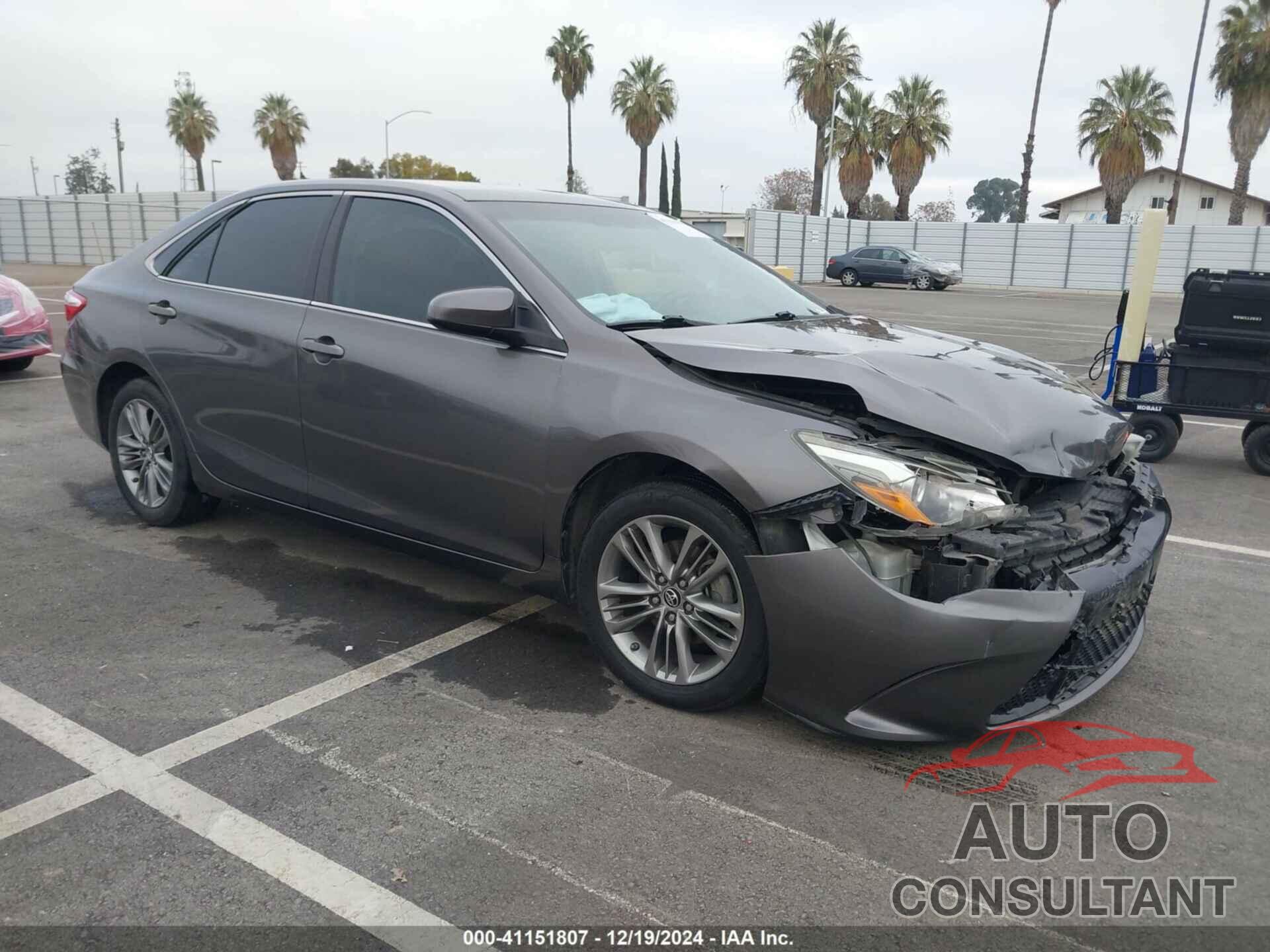 TOYOTA CAMRY 2016 - 4T1BF1FK8GU147932