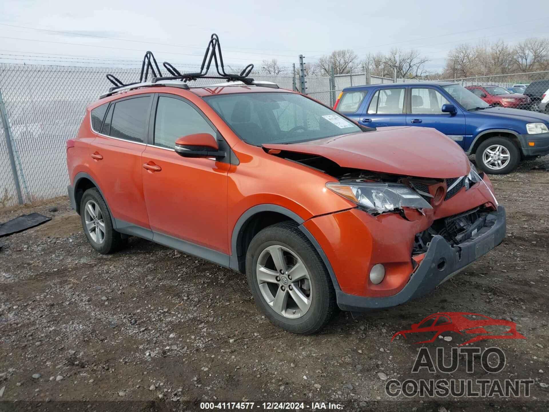 TOYOTA RAV4 2015 - 2T3RFREV9FW341612