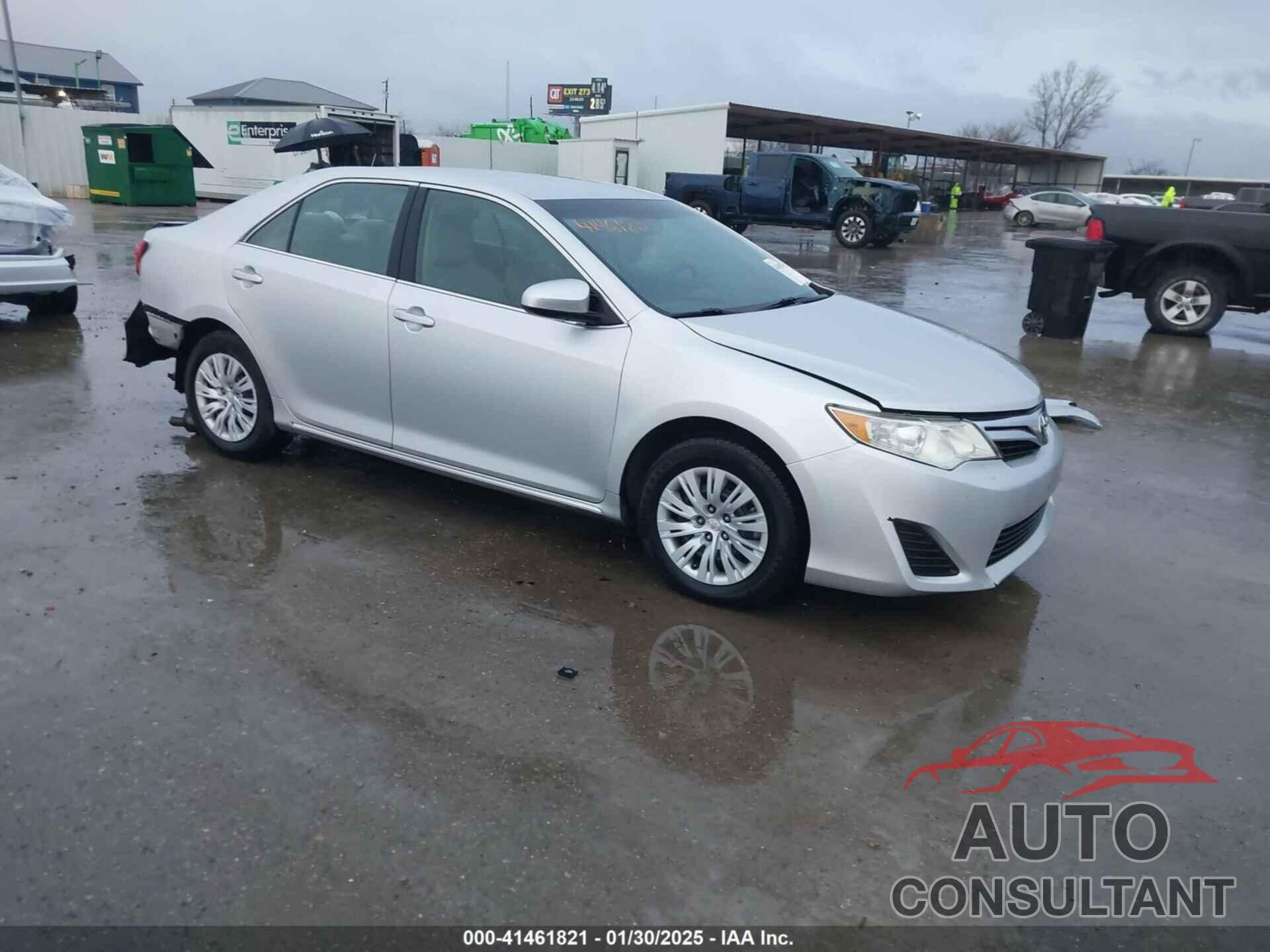 TOYOTA CAMRY 2012 - 4T4BF1FK2CR167920