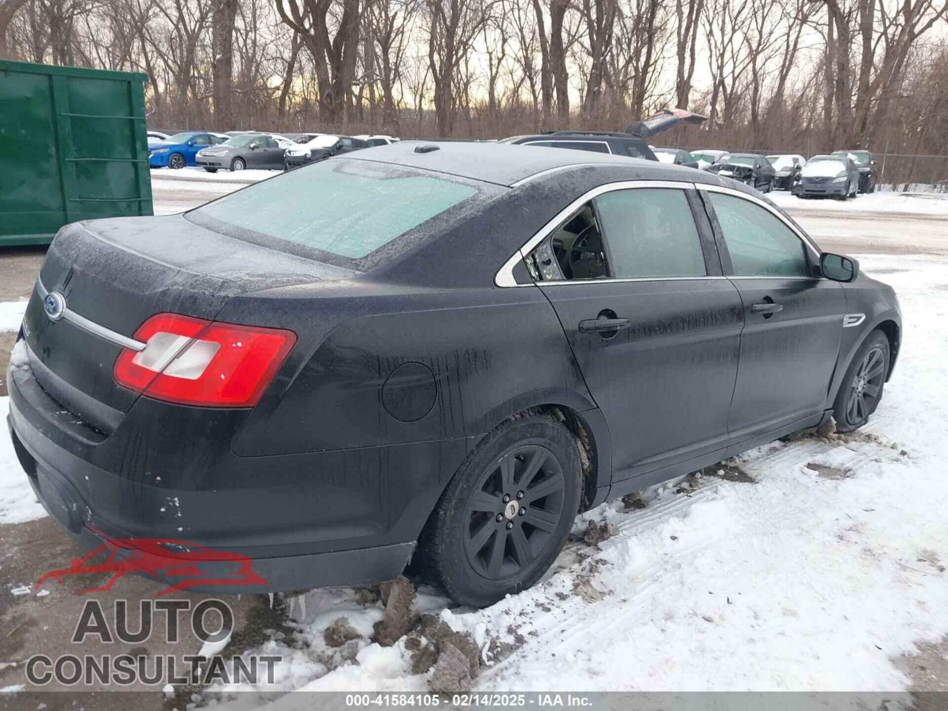 FORD TAURUS 2012 - 1FAHP2DW4CG120426