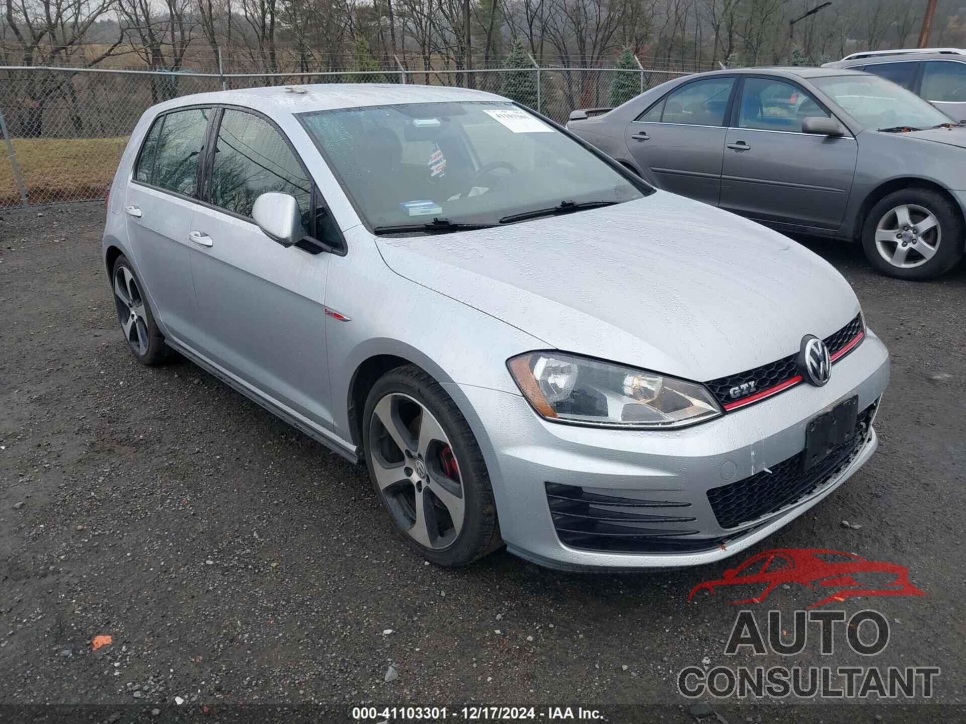 VOLKSWAGEN GTI 2017 - 3VW4T7AU0HM039471