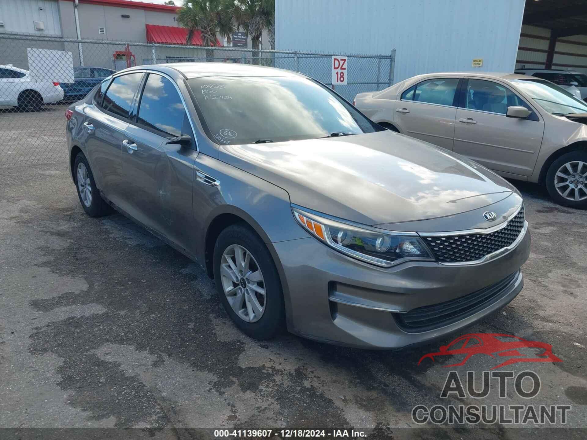 KIA OPTIMA 2016 - 5XXGU4L34GG106623