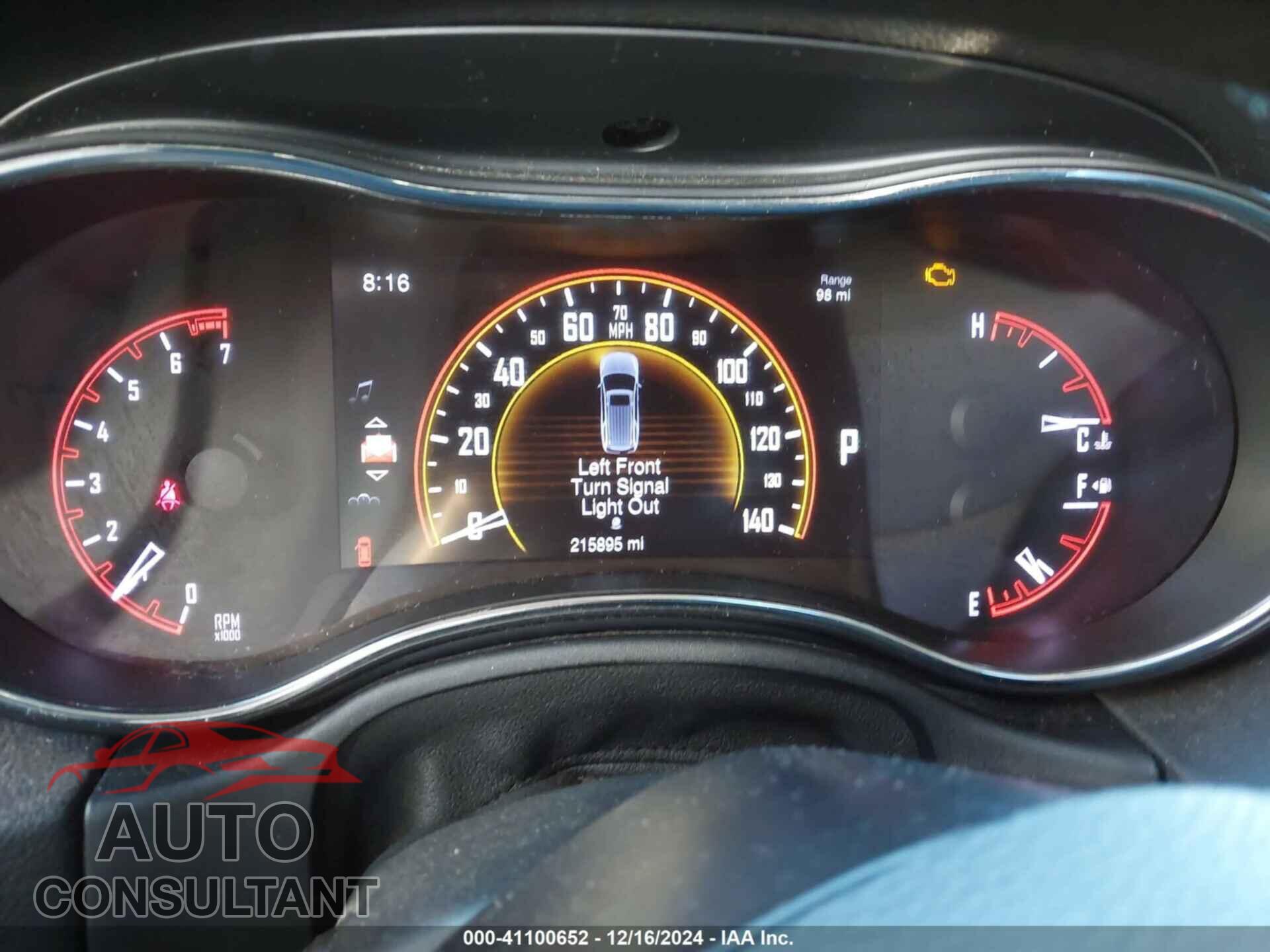 DODGE DURANGO 2015 - 1C4RDHDG8FC789037