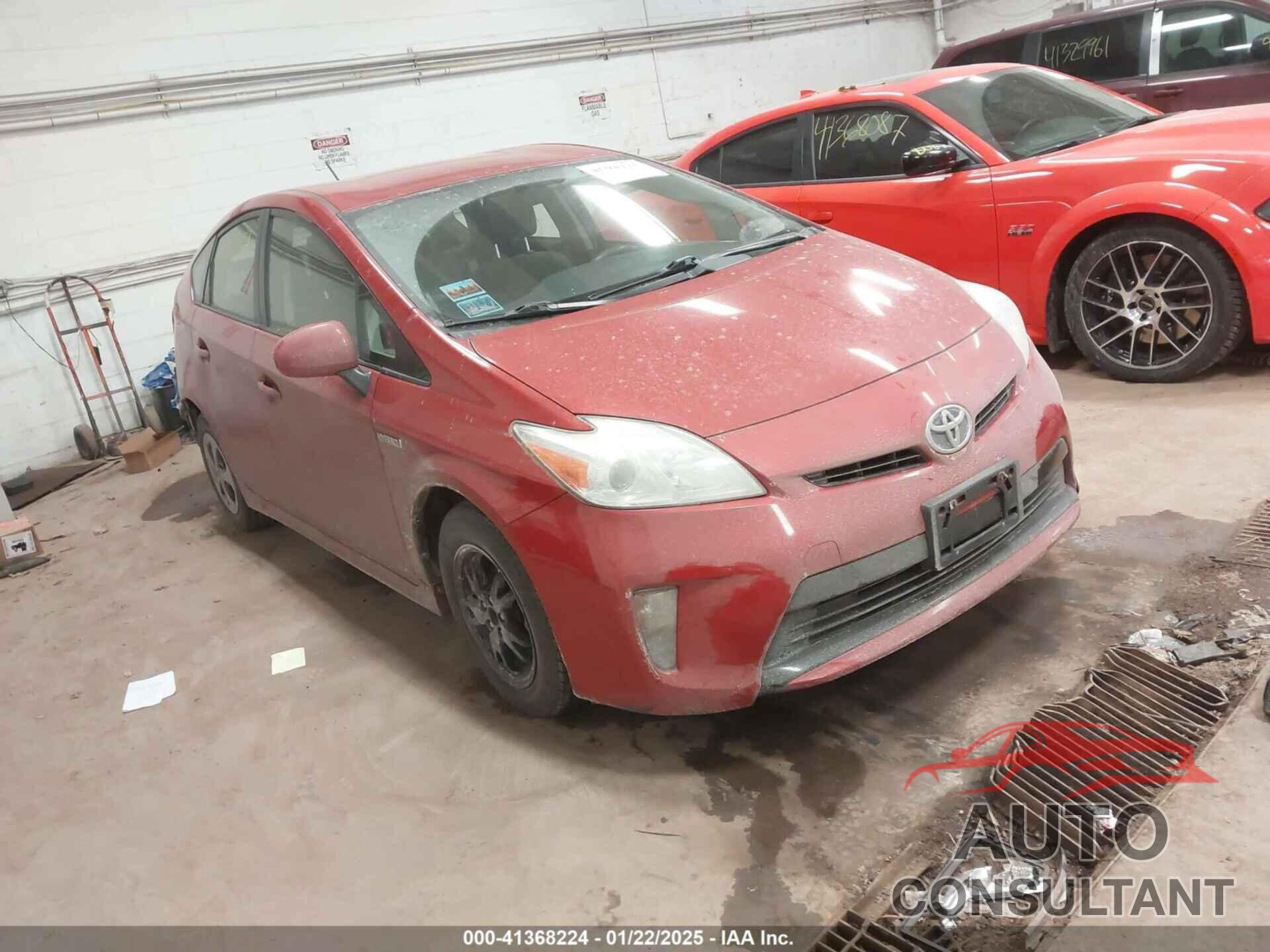 TOYOTA PRIUS 2012 - JTDKN3DU6C5447528