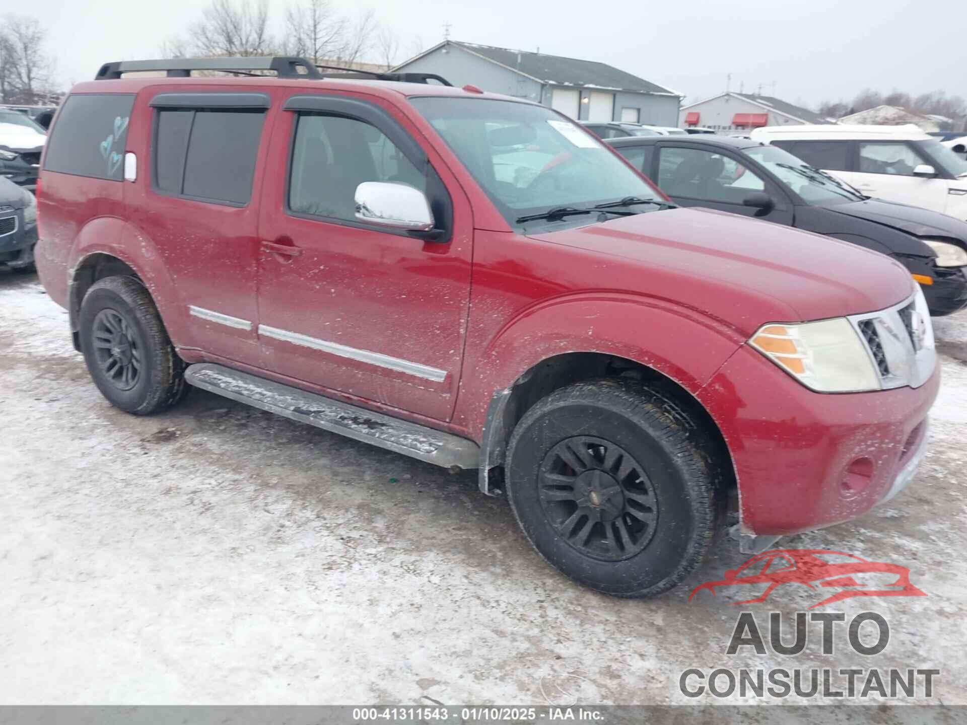 NISSAN PATHFINDER 2010 - 5N1AR1NB0AC614147