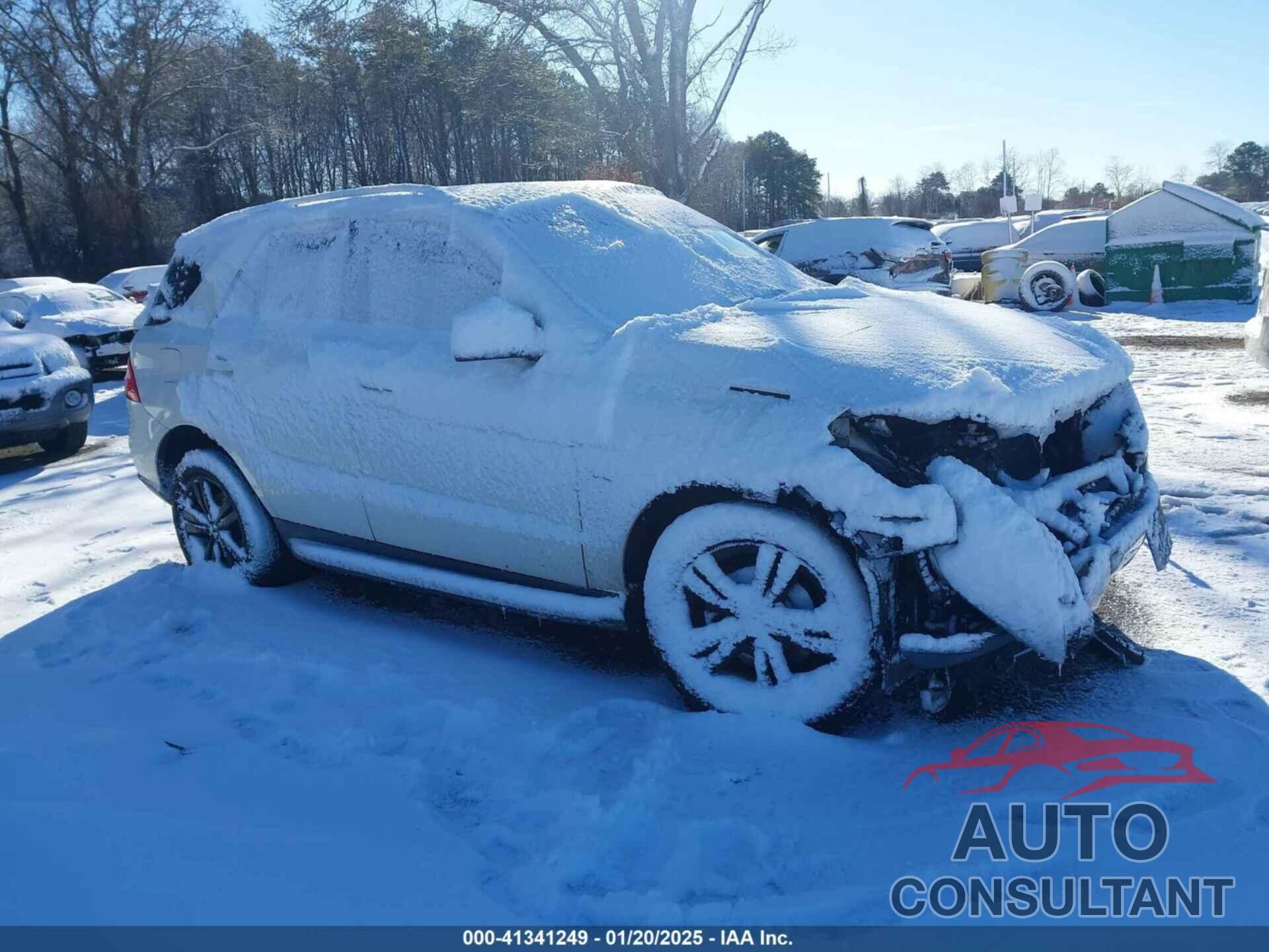 MERCEDES-BENZ ML 350 2012 - 4JGDA5HB8CA027376