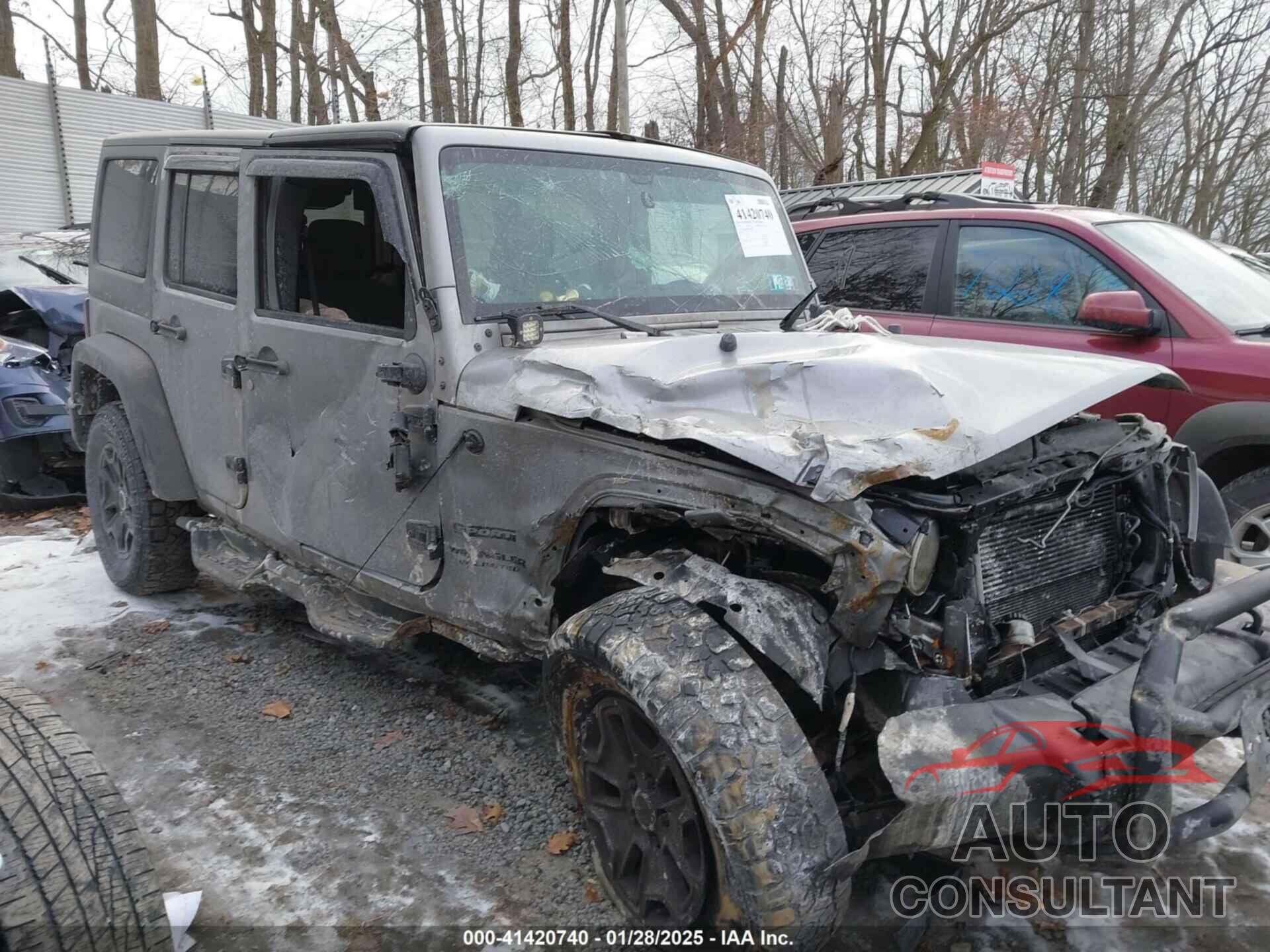 JEEP WRANGLER UNLIMITED 2014 - 1C4HJWDG1EL302087