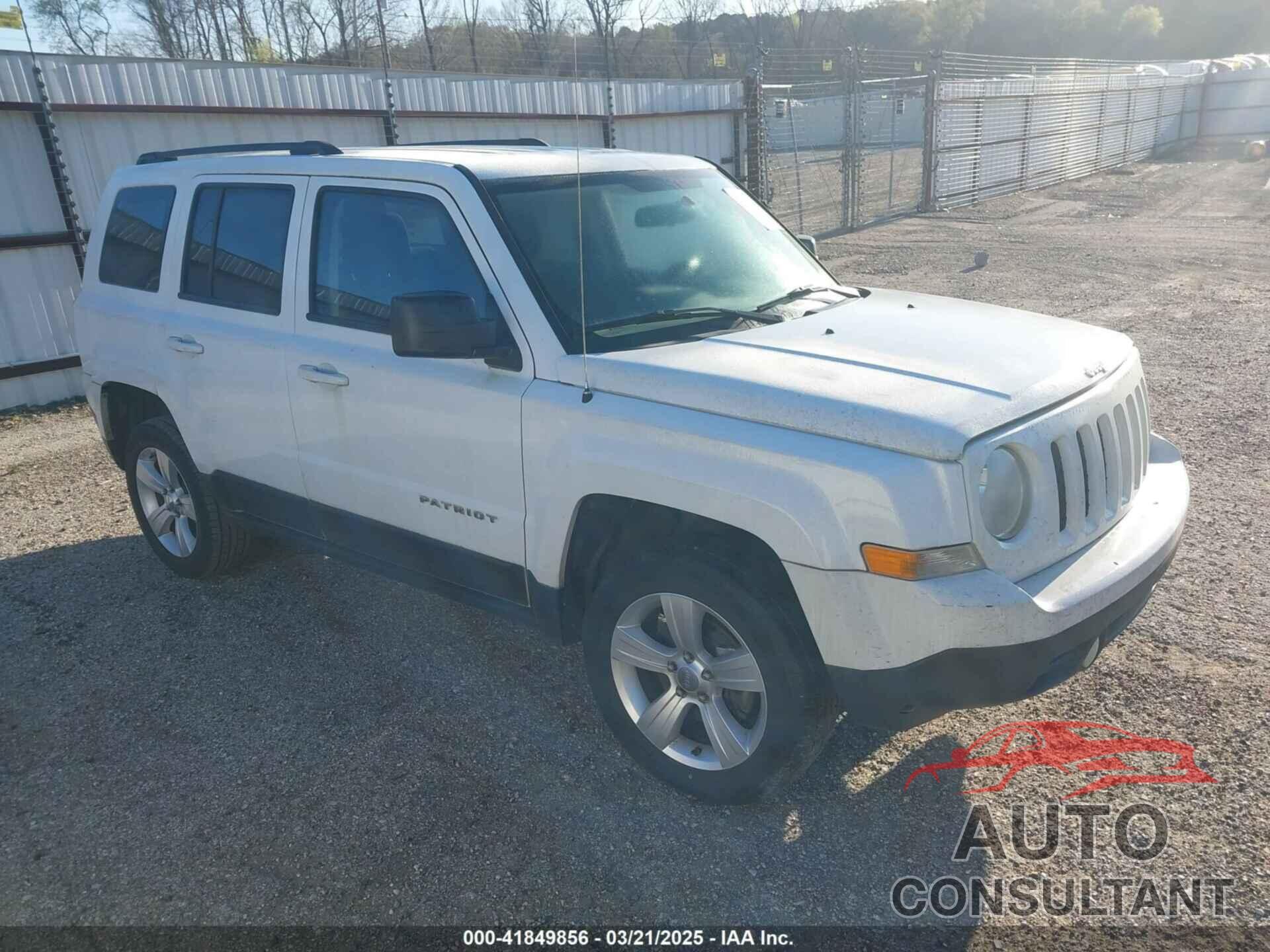 JEEP PATRIOT 2012 - 1C4NJPFA3CD538832