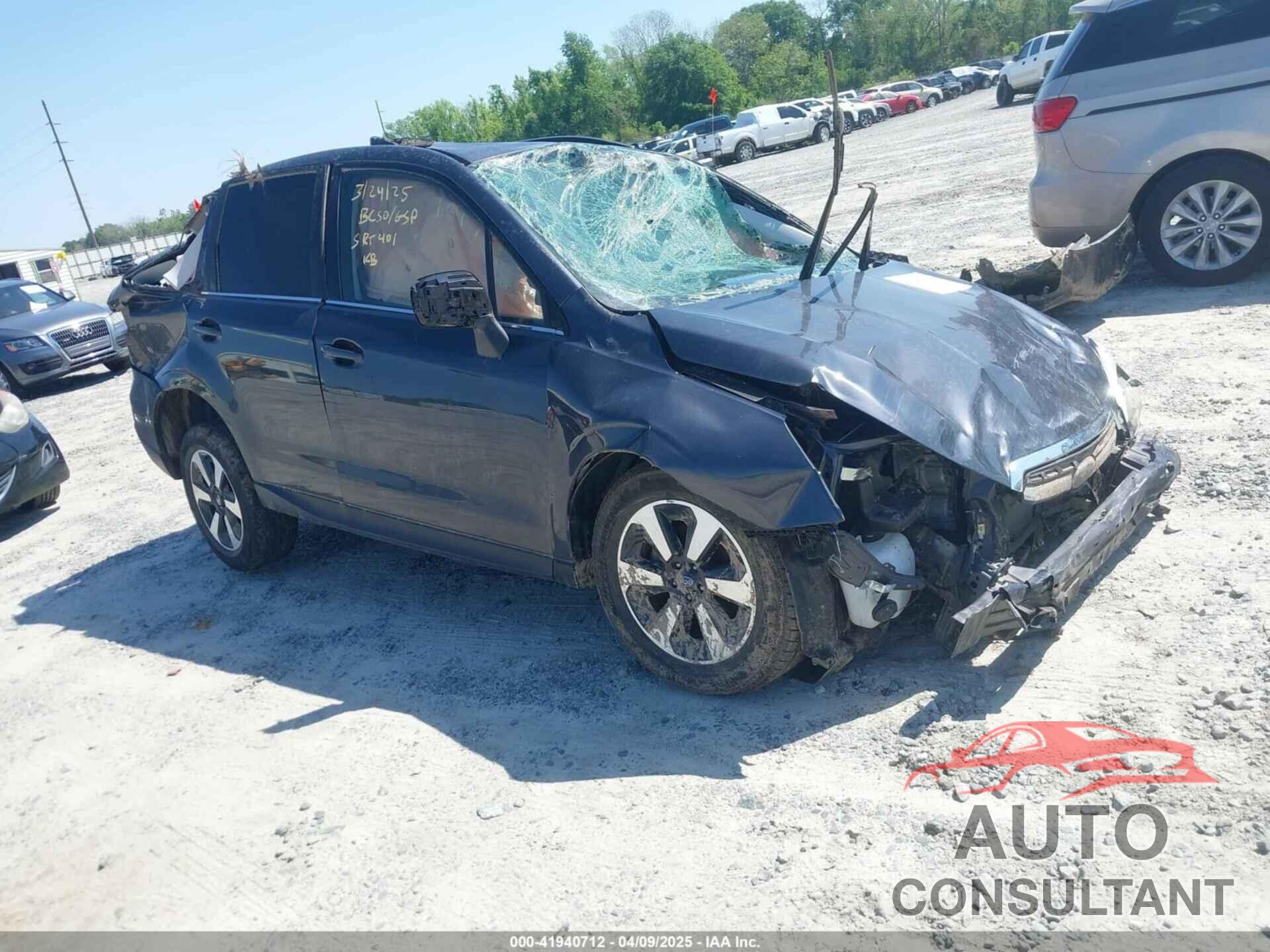 SUBARU FORESTER 2017 - JF2SJARC5HH528916