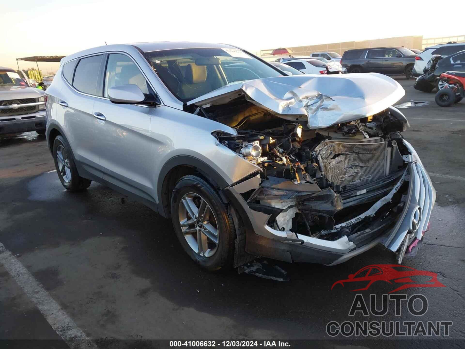 HYUNDAI SANTA FE SPORT 2018 - 5XYZTDLB3JG556446