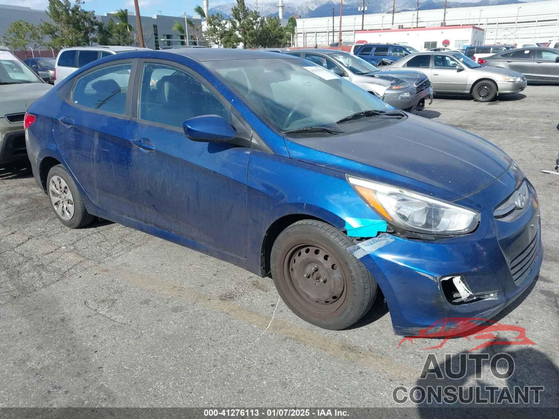 HYUNDAI ACCENT 2017 - KMHCT4AE9HU288042