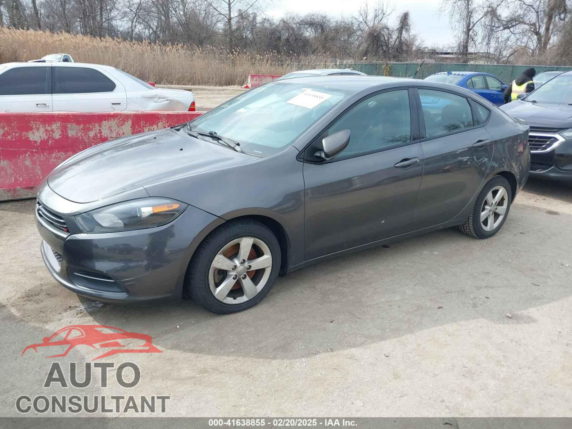 DODGE DART 2015 - 1C3CDFBB4FD221576