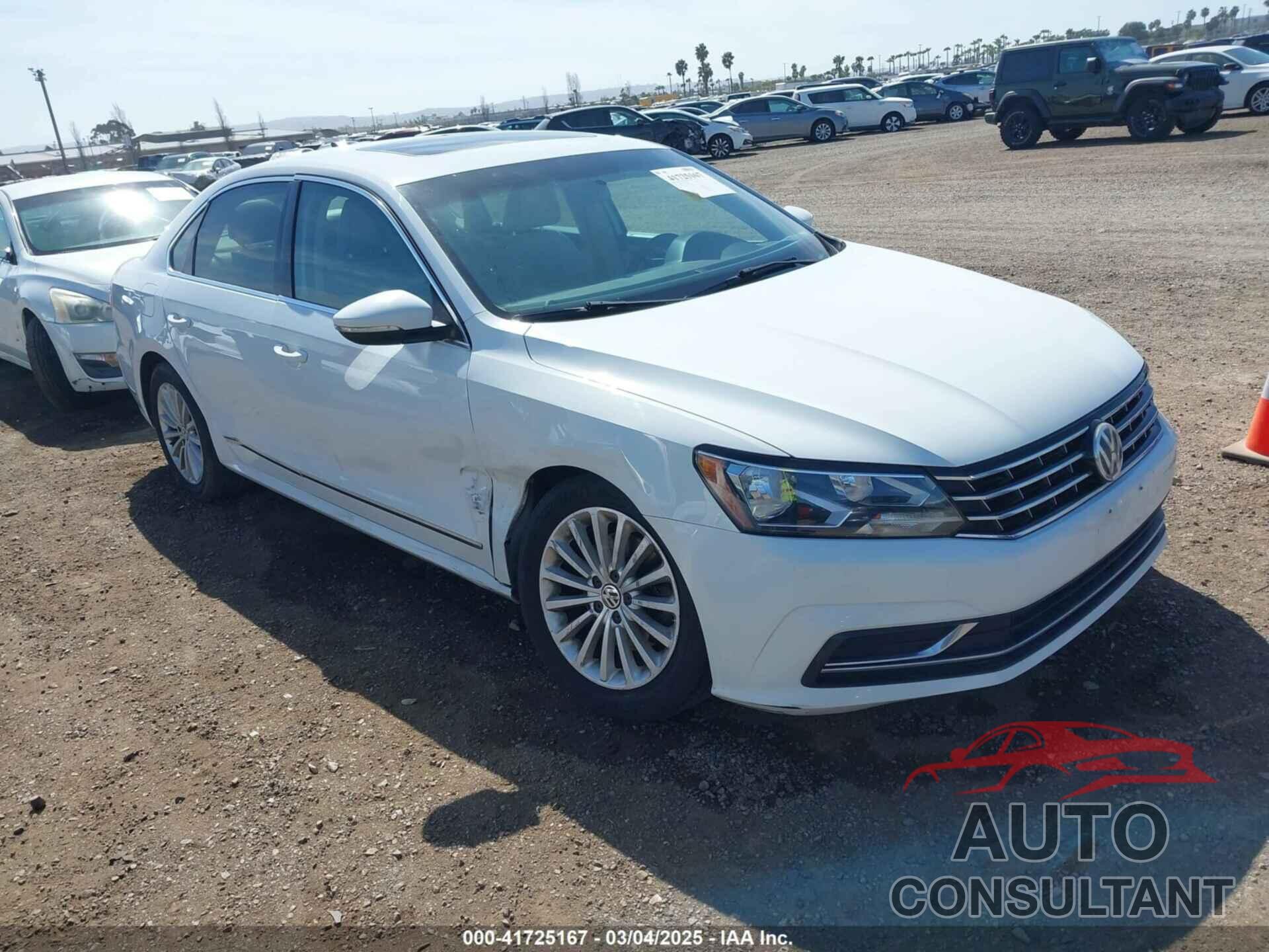 VOLKSWAGEN PASSAT 2016 - 1VWBT7A32GC037736