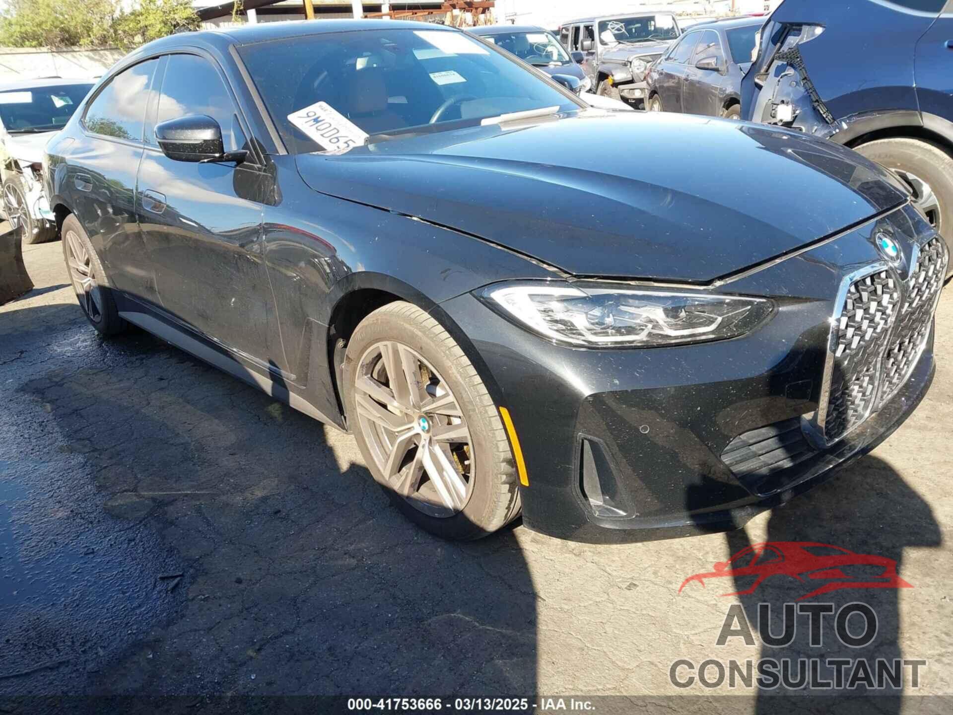 BMW 430I GRAN COUPE 2022 - WBA63AV01NFM38933