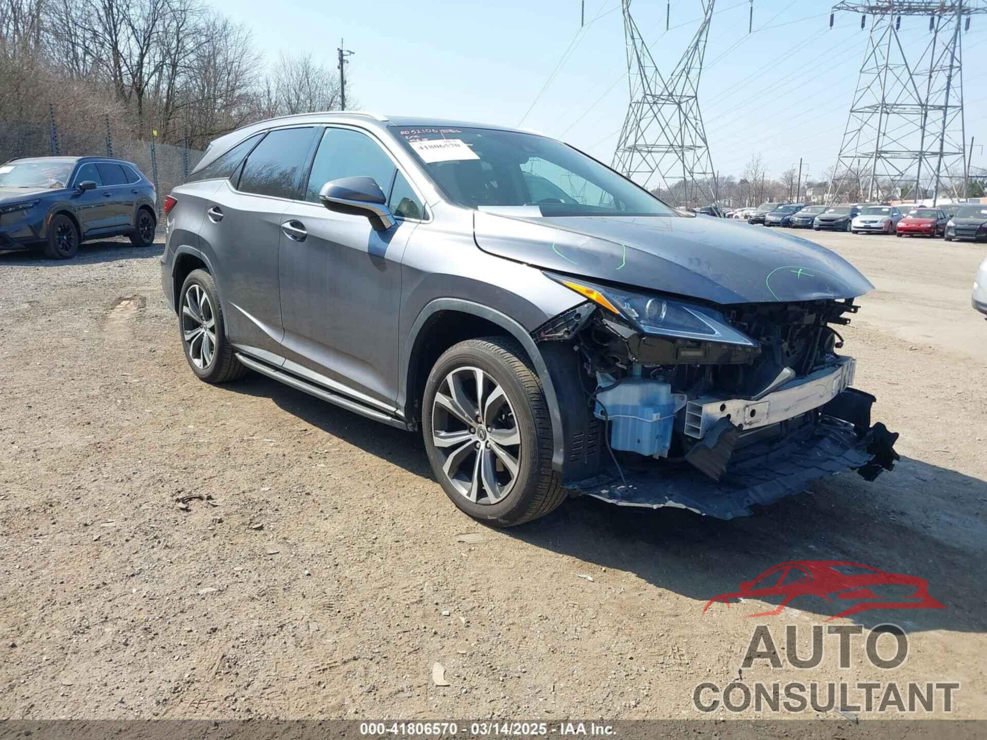 LEXUS RX 350L 2019 - JTJDZKCA2K2018219