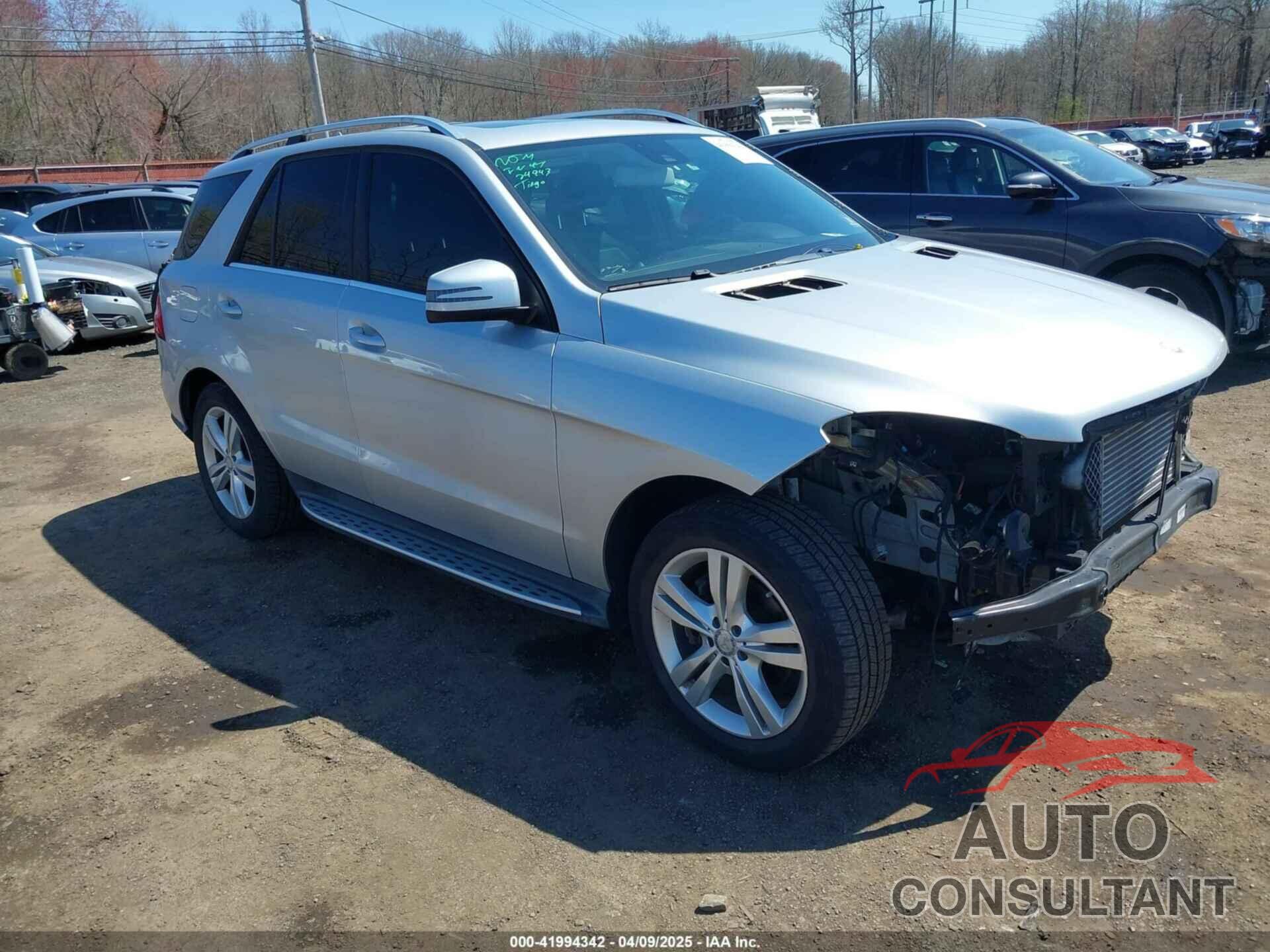 MERCEDES-BENZ ML 350 BLUETEC 2014 - 4JGDA2EB9EA320466