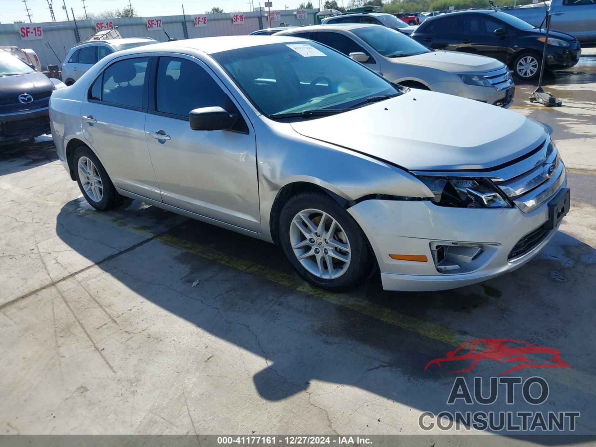 FORD FUSION 2012 - 3FAHP0GAXCR124512