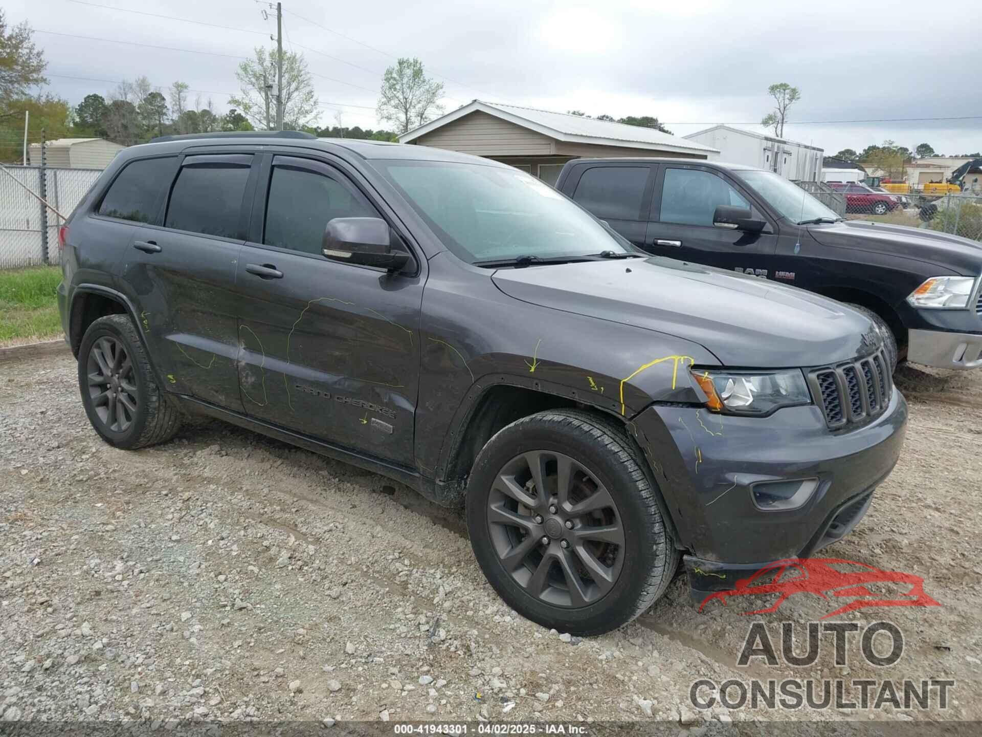 JEEP GRAND CHEROKEE 2016 - 1C4RJEBG9GC407304
