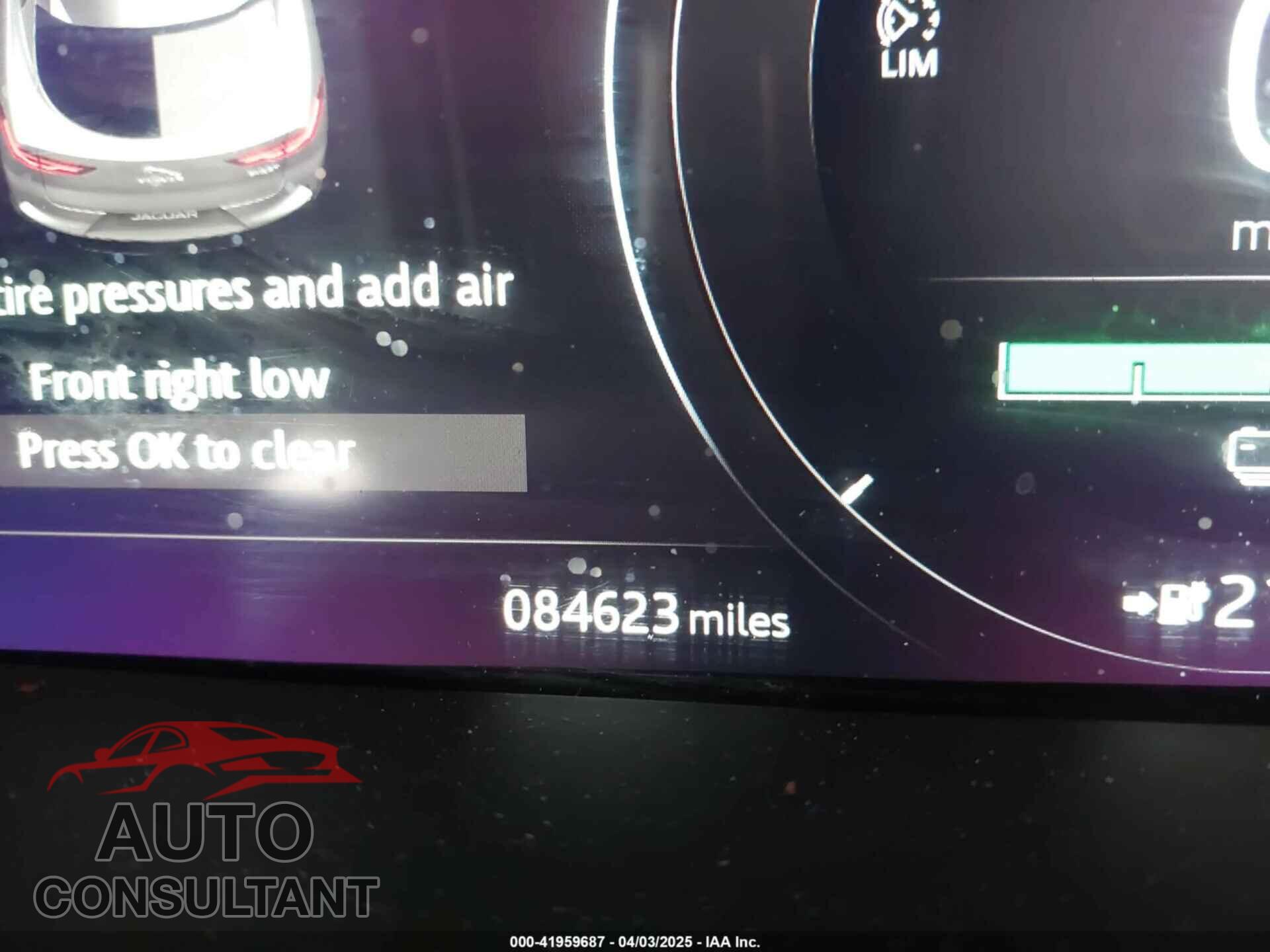 JAGUAR I-PACE 2020 - SADHC2S12L1F88534