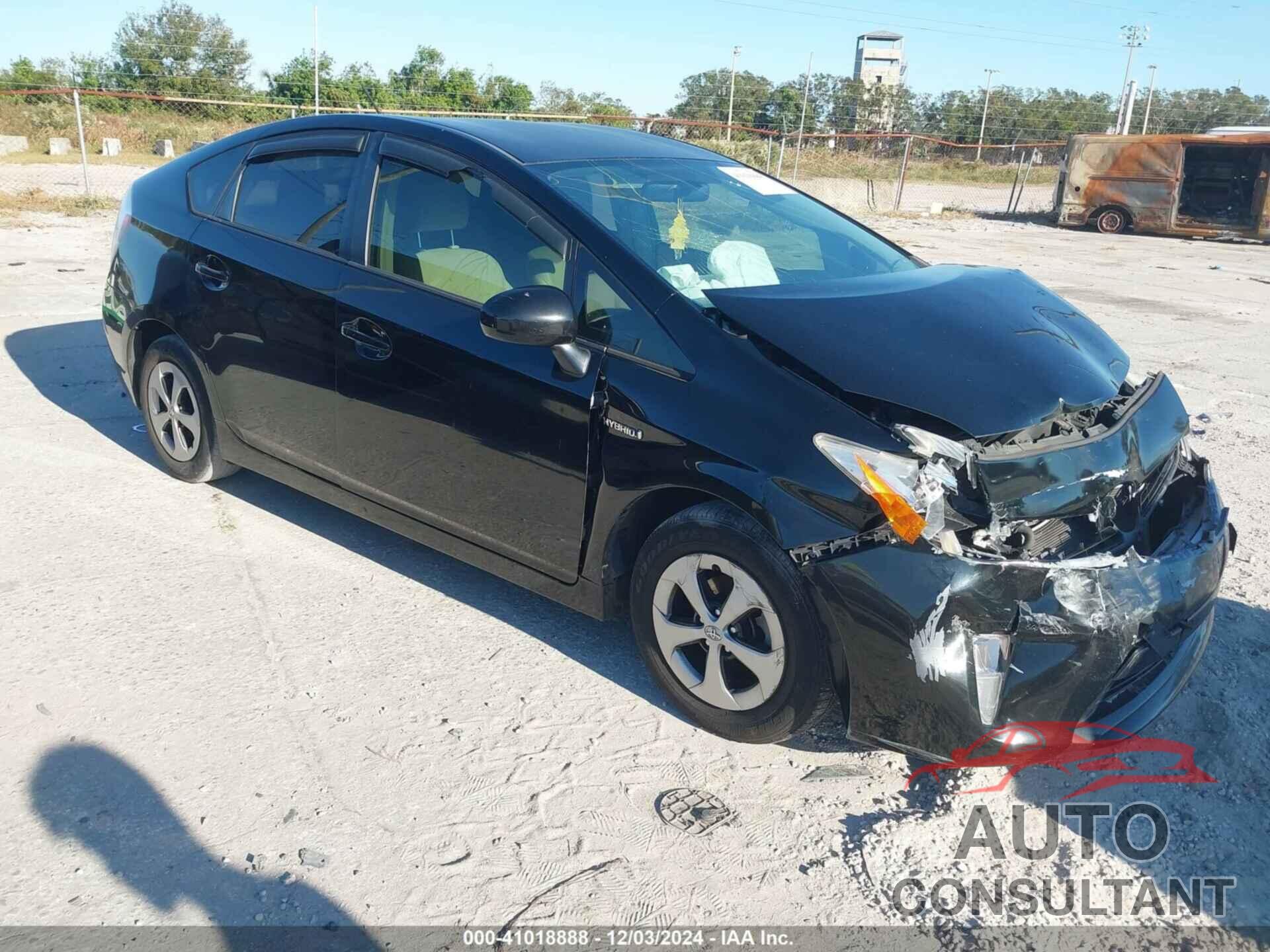 TOYOTA PRIUS 2012 - JTDKN3DU3C5411926