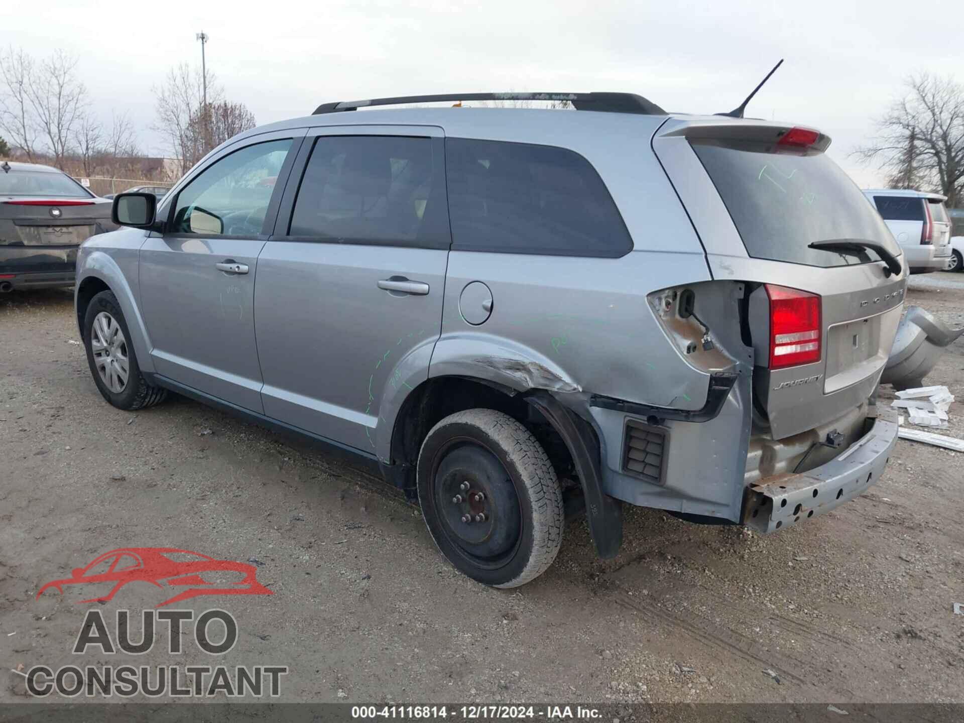 DODGE JOURNEY 2017 - 3C4PDCAB8HT605225
