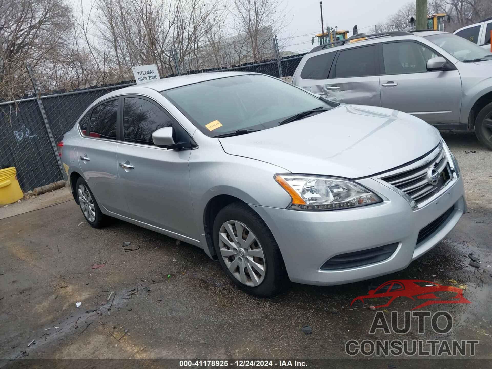 NISSAN SENTRA 2014 - 3N1AB7AP3EY270259