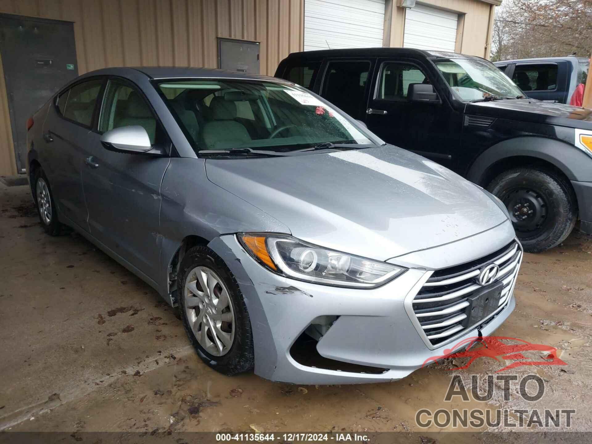 HYUNDAI ELANTRA 2017 - 5NPD74LF4HH195135
