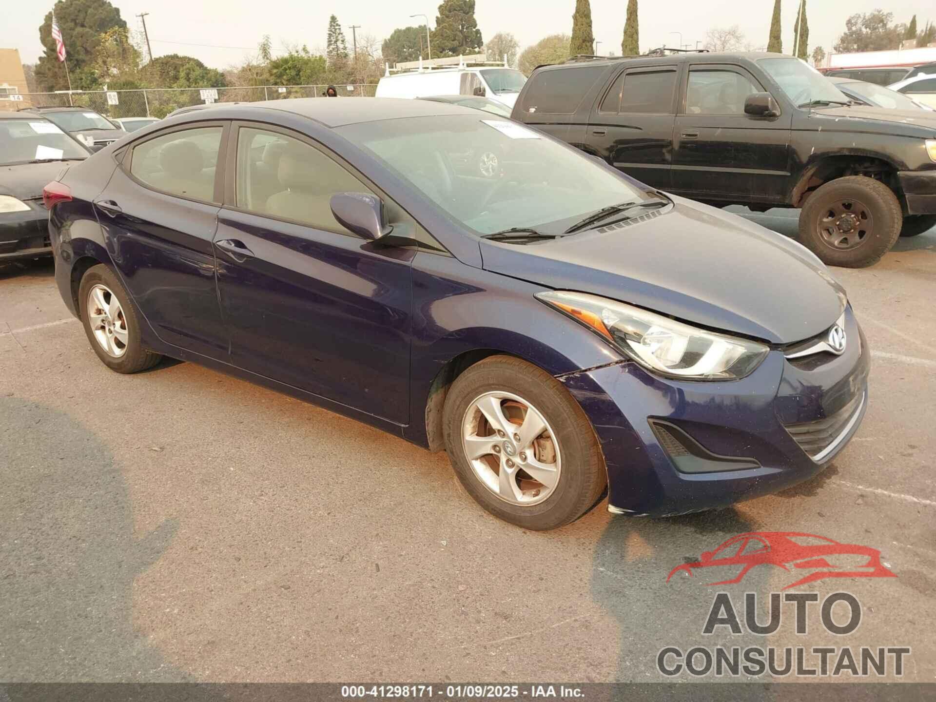 HYUNDAI ELANTRA 2014 - 5NPDH4AEXEH464290