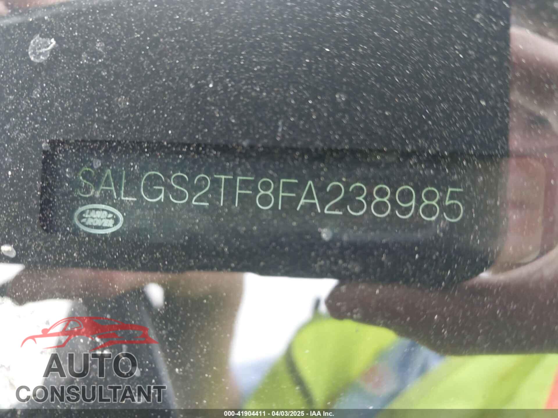 LAND ROVER RANGE ROVER 2015 - SALGS2TF8FA238985