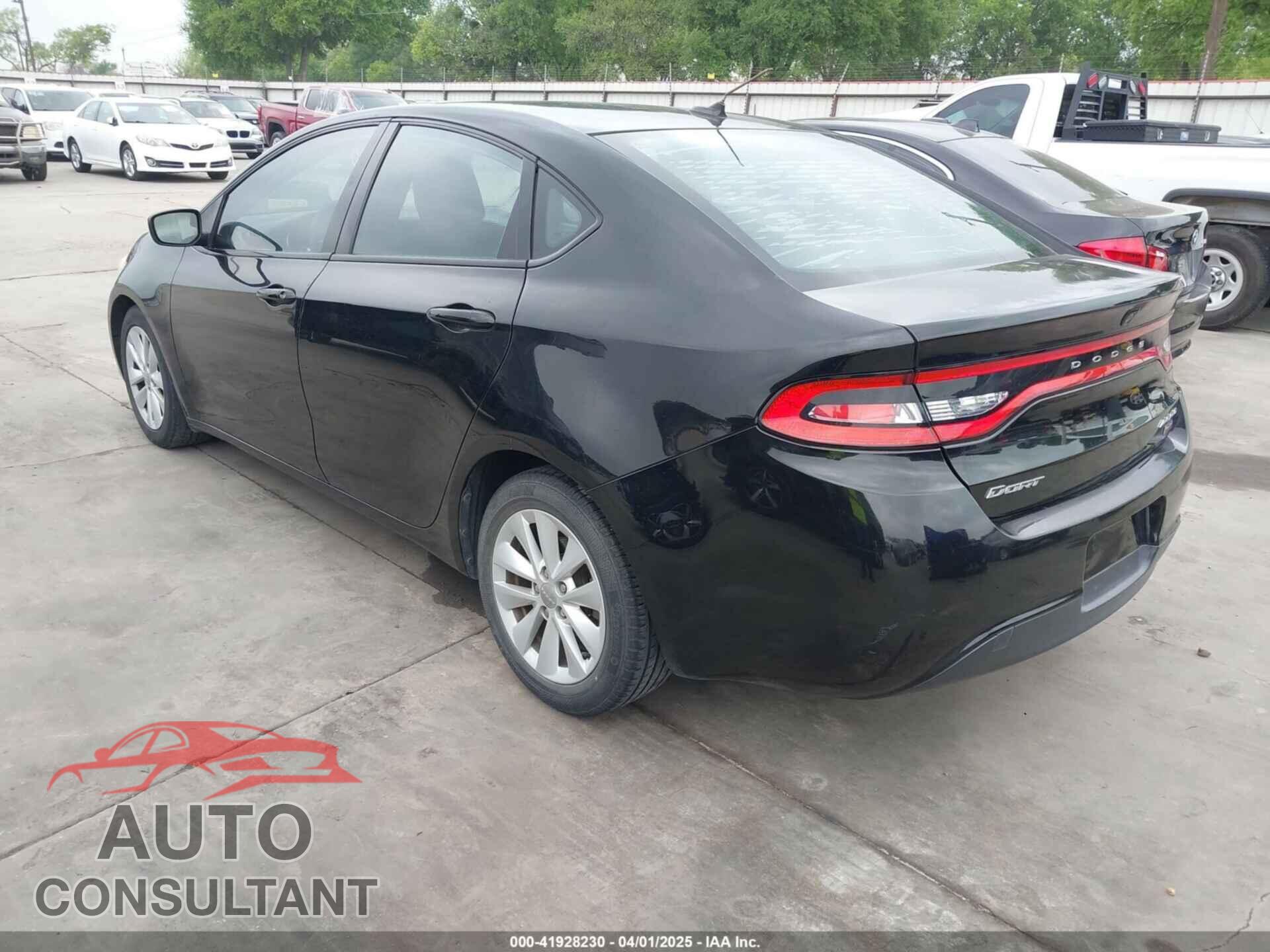 DODGE DART 2015 - 1C3CDFDH7FD127953