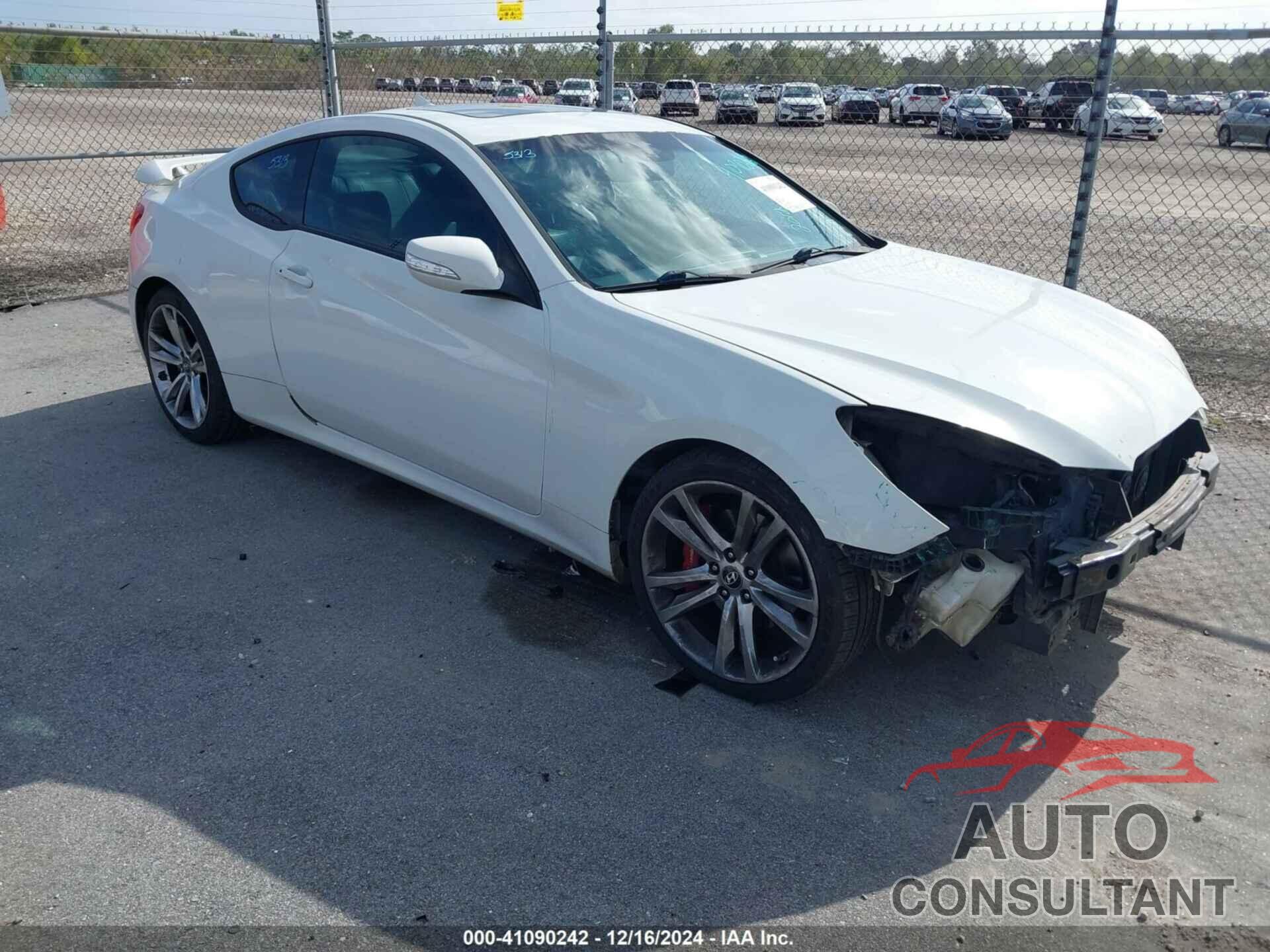 HYUNDAI GENESIS 2012 - KMHHU6KH2CU066460