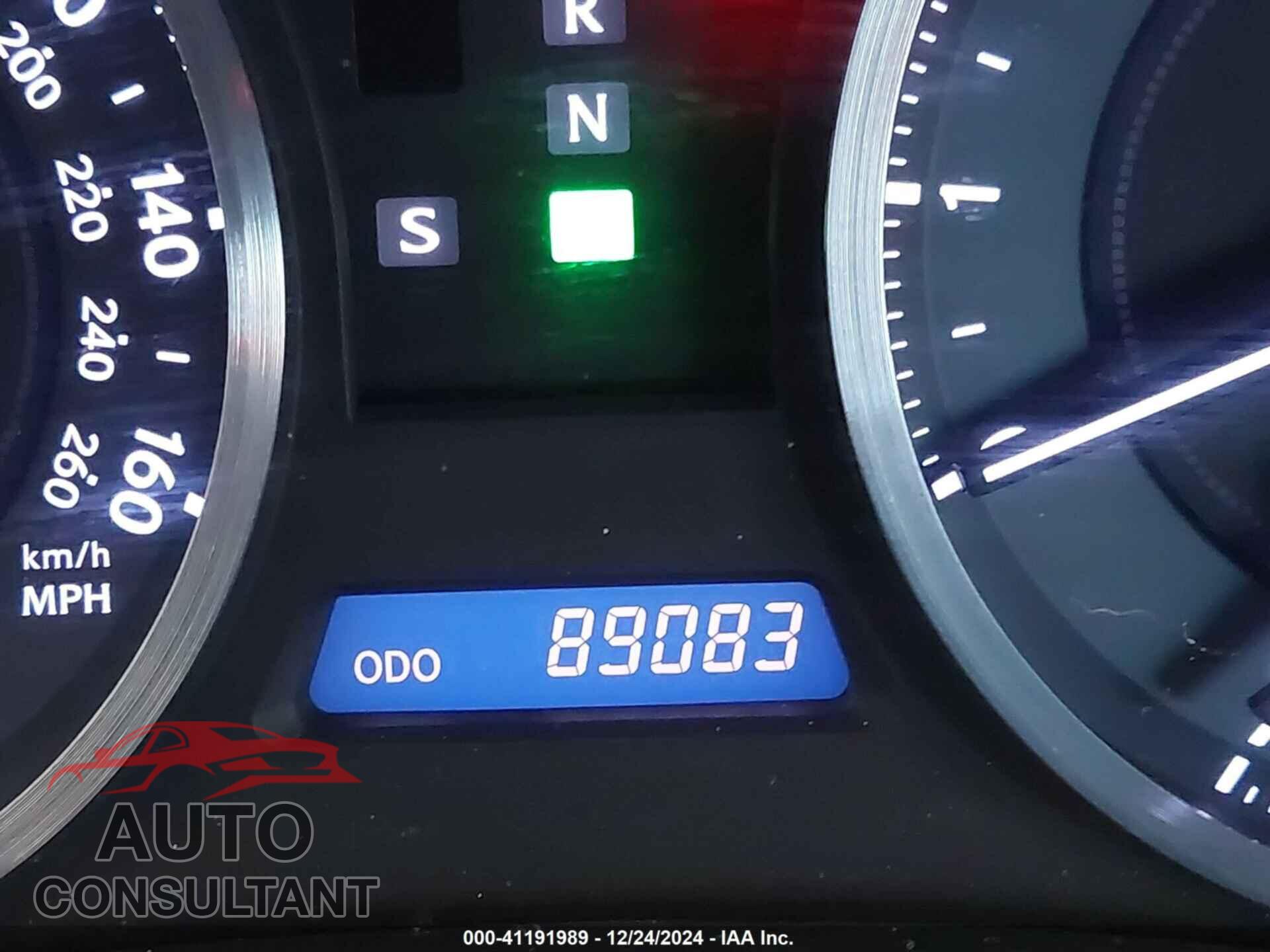 LEXUS IS 250 2011 - JTHBF5C21B5153105