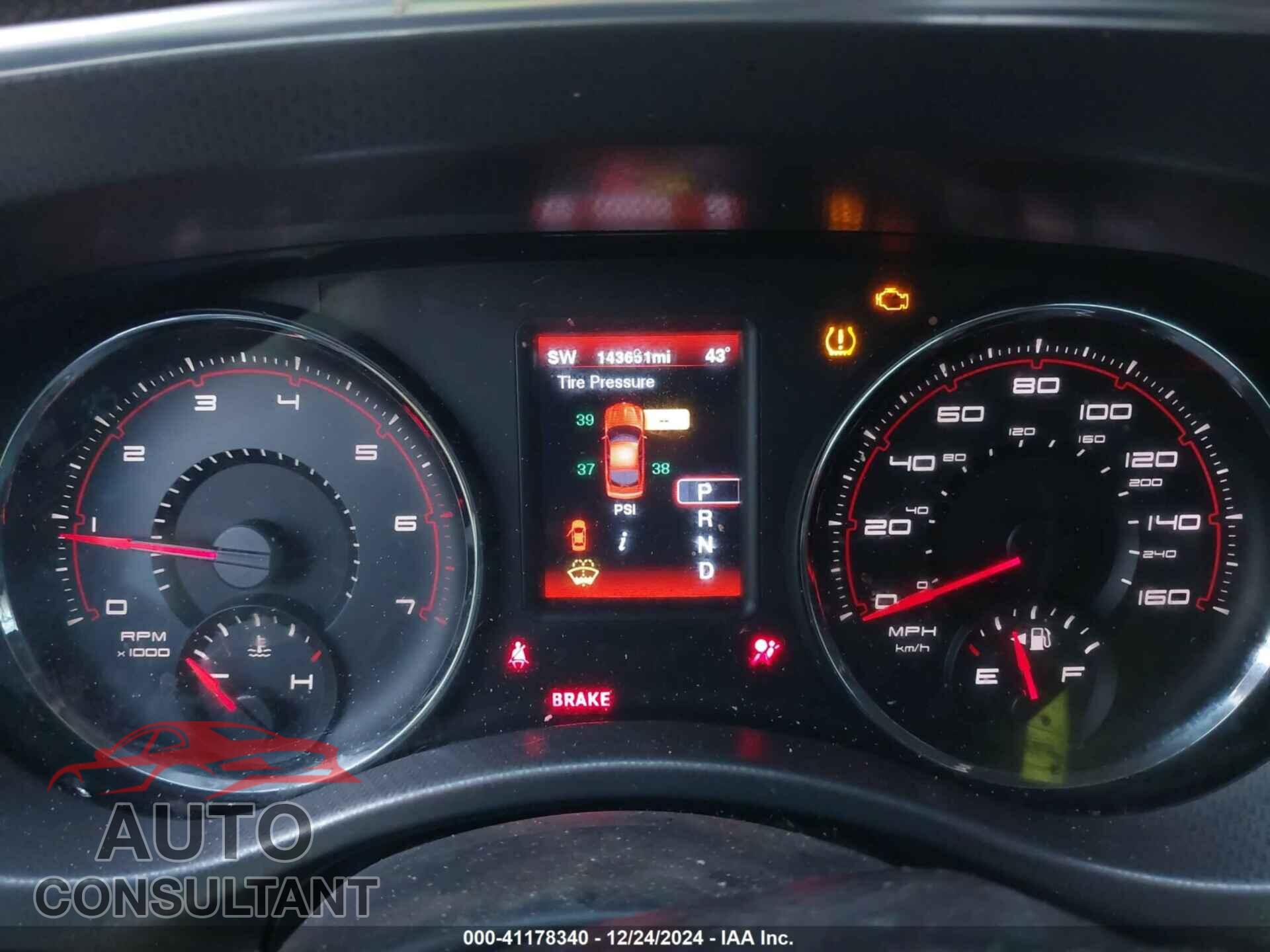 DODGE CHARGER 2012 - 2C3CDXCT7CH122231