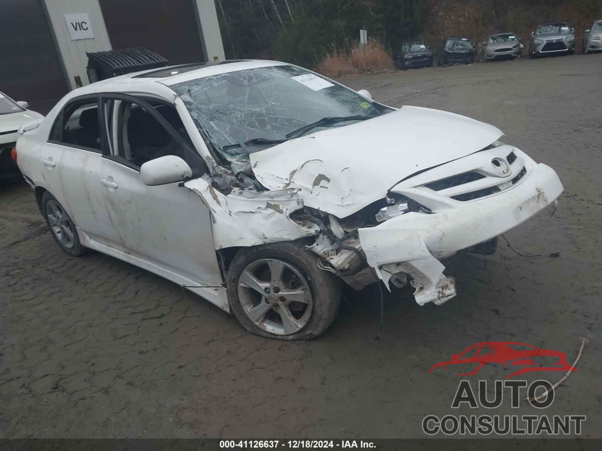 TOYOTA COROLLA 2012 - 2T1BU4EE4CC890473
