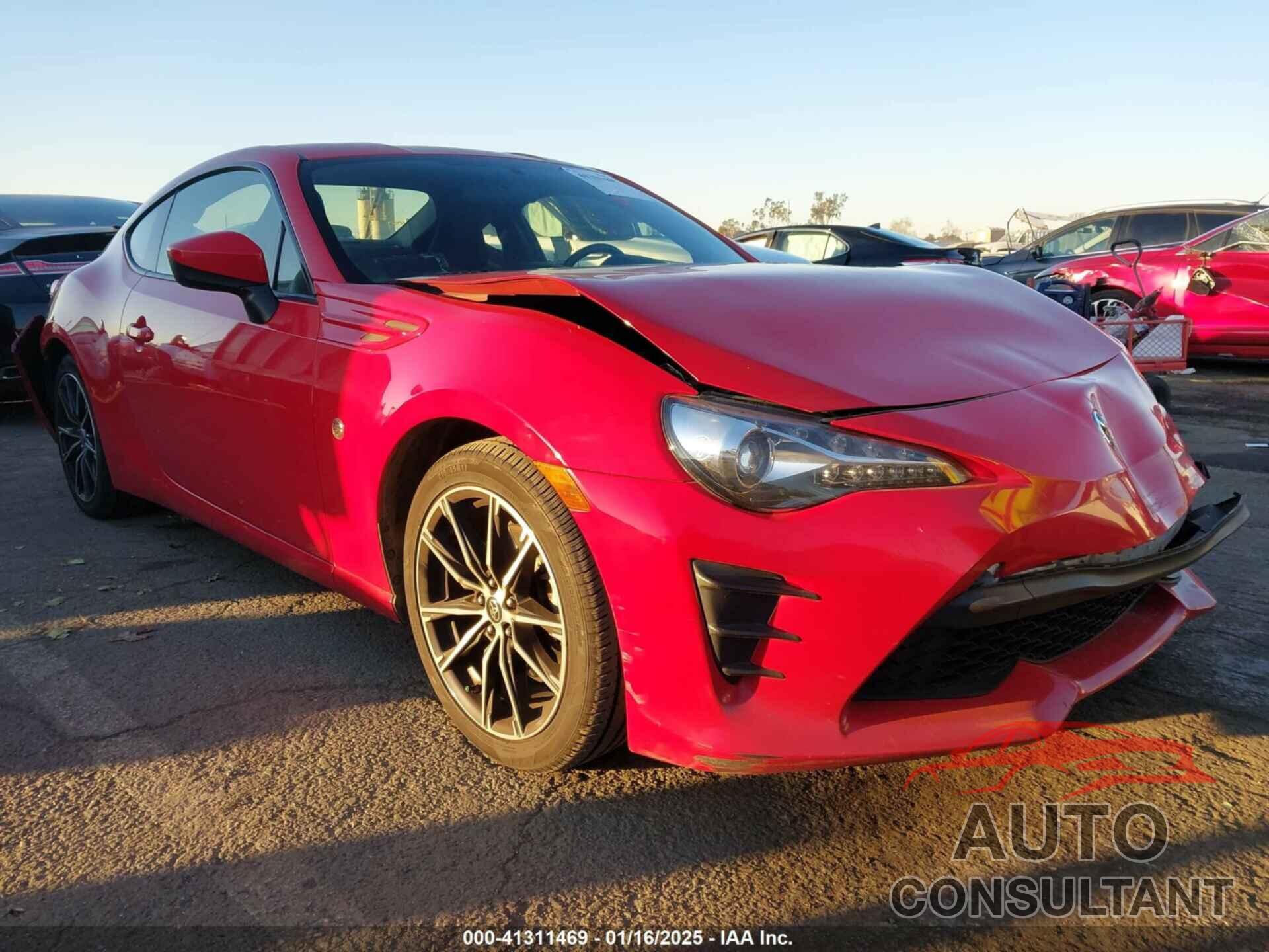 TOYOTA 86 2017 - JF1ZNAA18H9706135