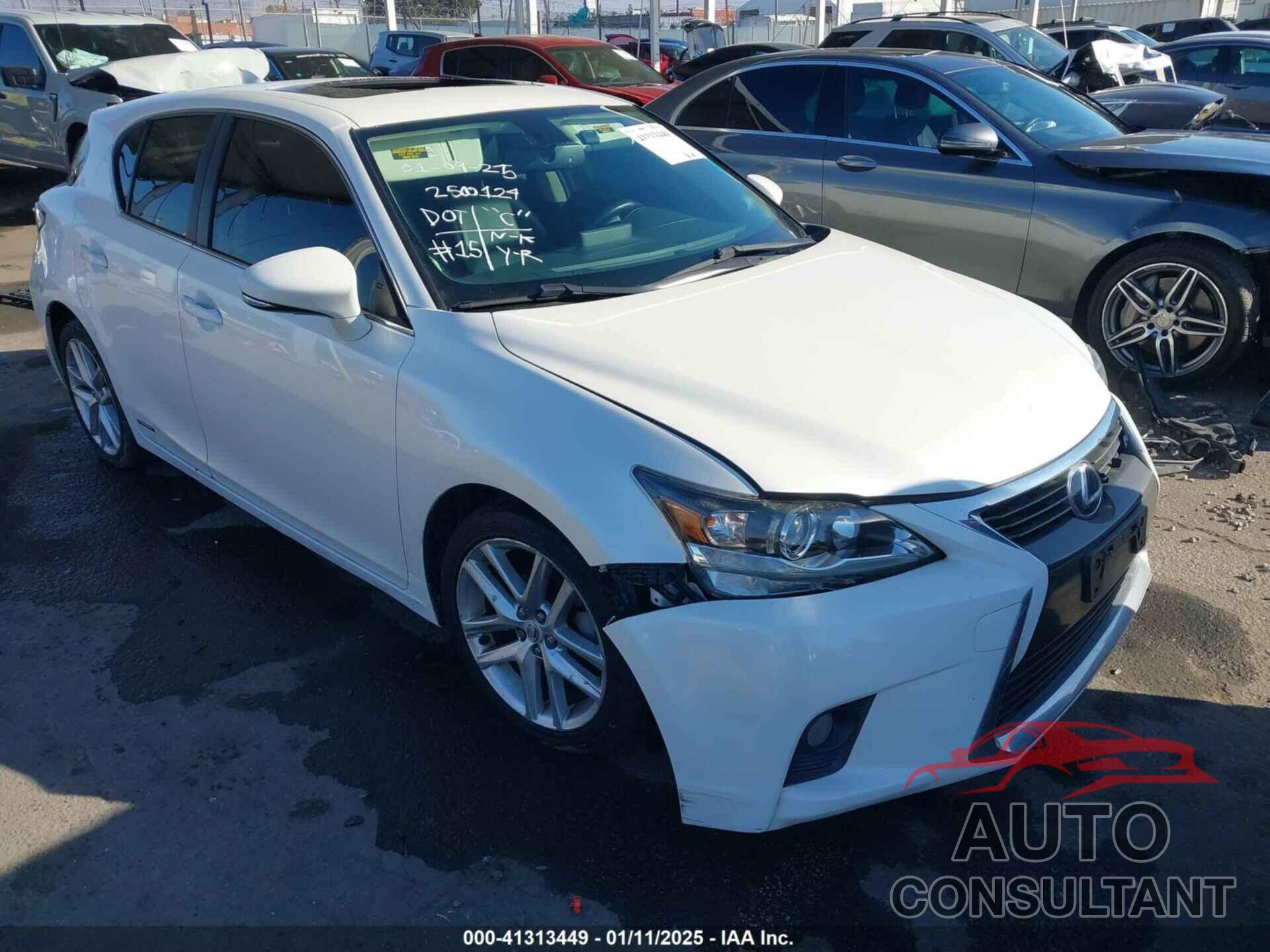 LEXUS CT 200H 2017 - JTHKD5BH7H2297117