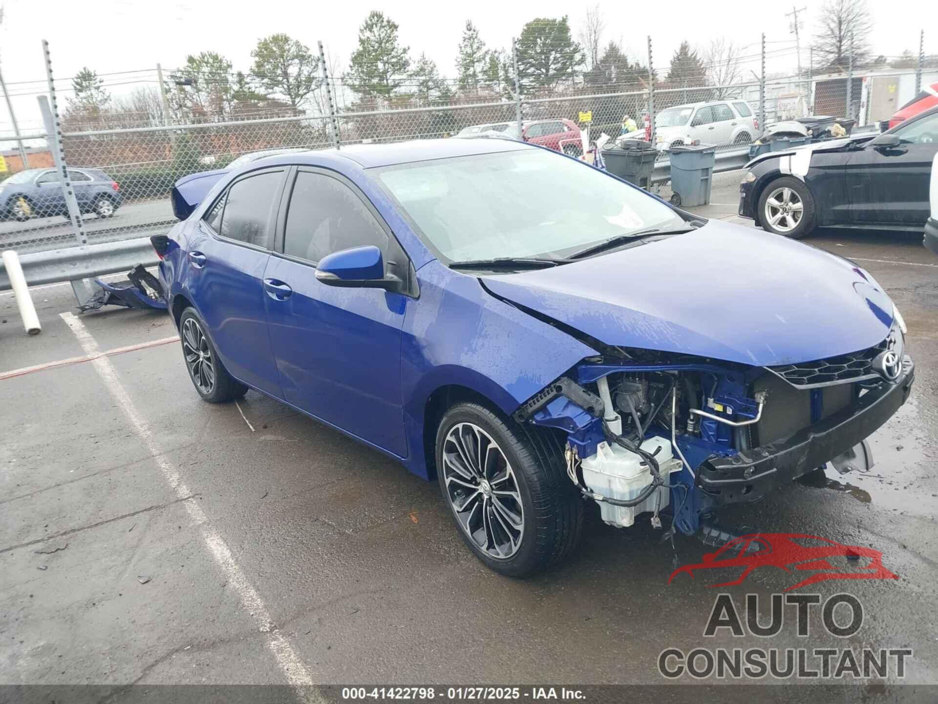 TOYOTA COROLLA 2015 - 2T1BURHE1FC426814