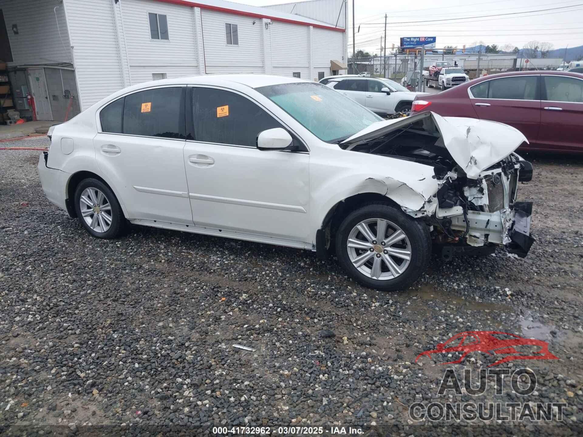 SUBARU LEGACY 2011 - 4S3BMBC61B3251233