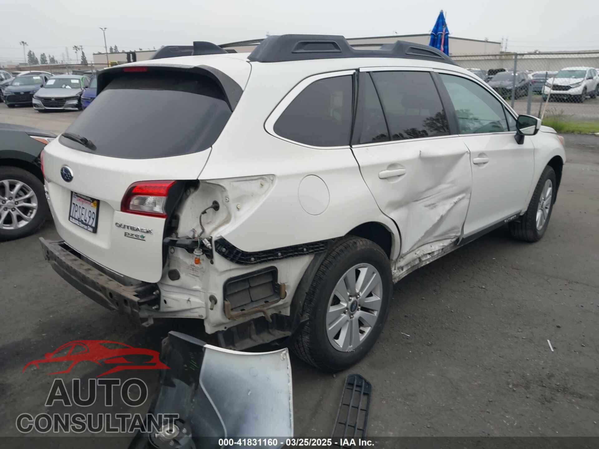 SUBARU OUTBACK 2016 - 4S4BSADC8G3248059